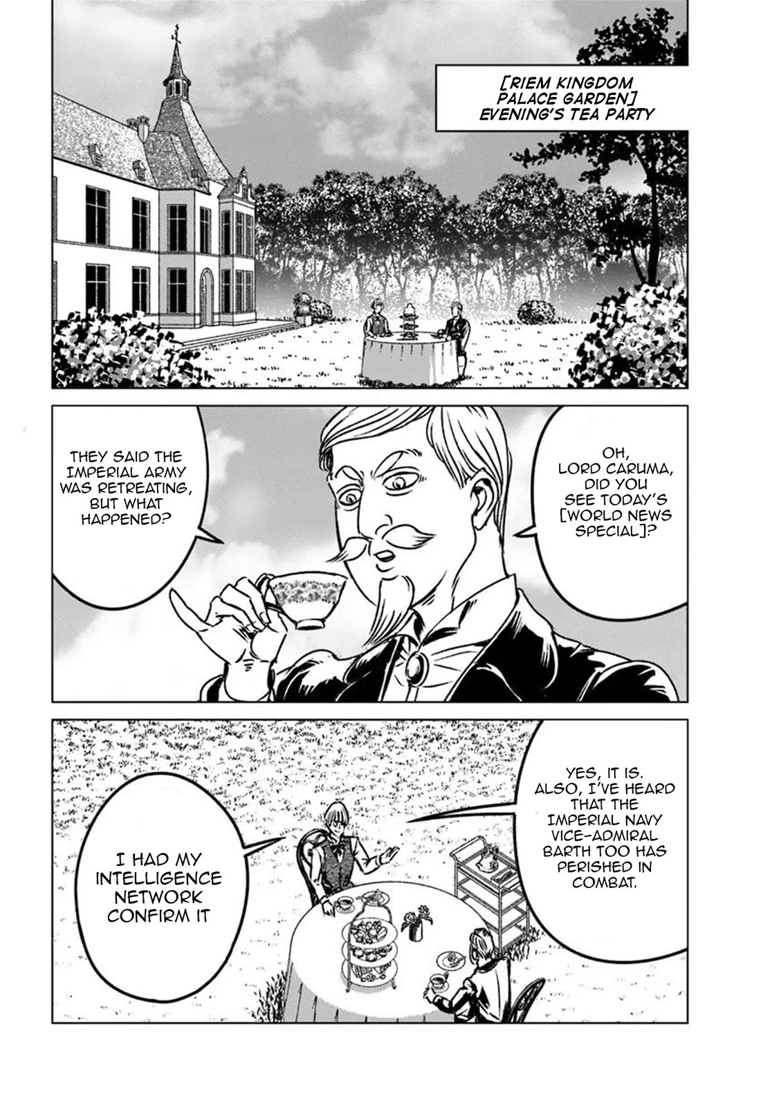 Nihonkoku Shoukan Chapter 45 page 18 - Chapter 45: Neighboring Countries in Motion