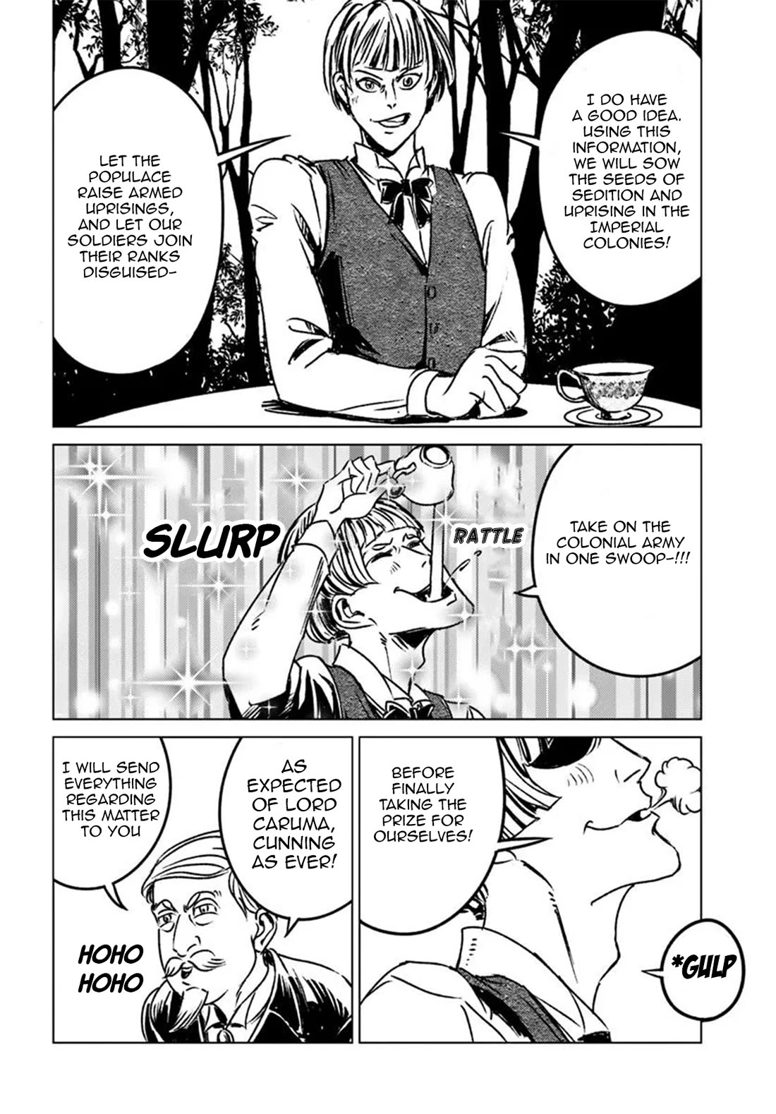 Nihonkoku Shoukan Chapter 45 page 20 - Chapter 45: Neighboring Countries in Motion