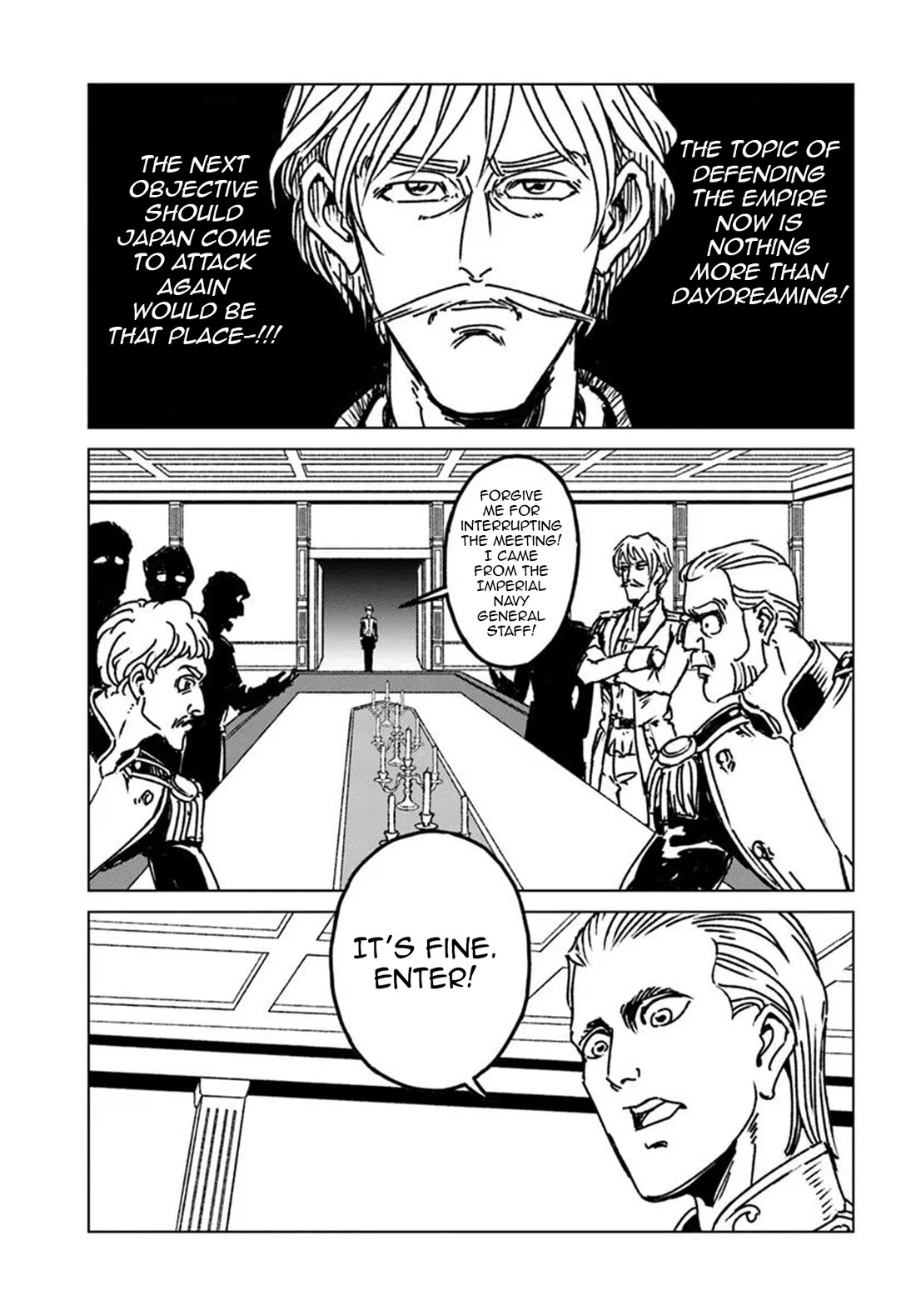 Nihonkoku Shoukan Chapter 46 page 23 - Chapter 46: The Cornered Empire