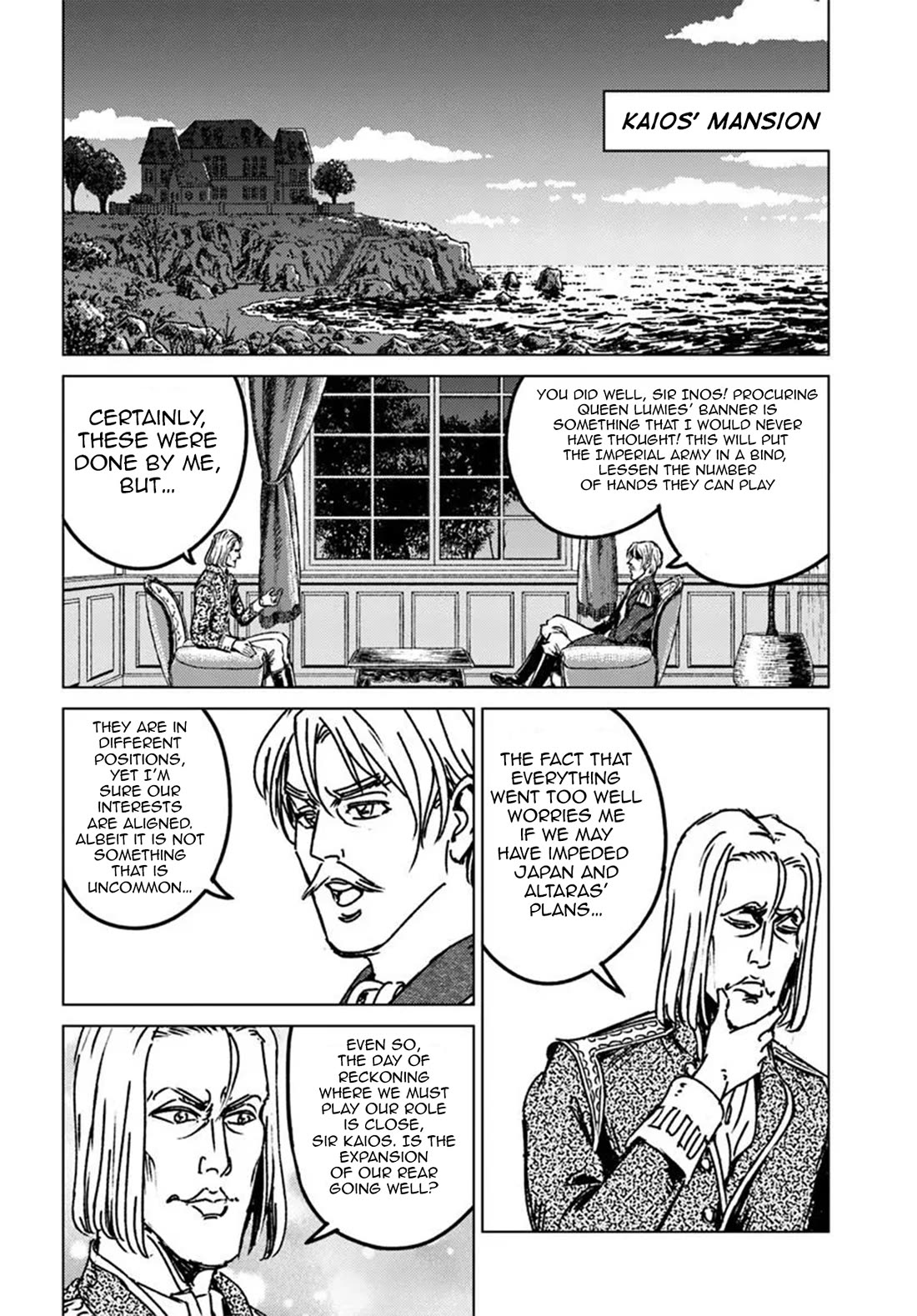 Nihonkoku Shoukan Chapter 46 page 30 - Chapter 46: The Cornered Empire