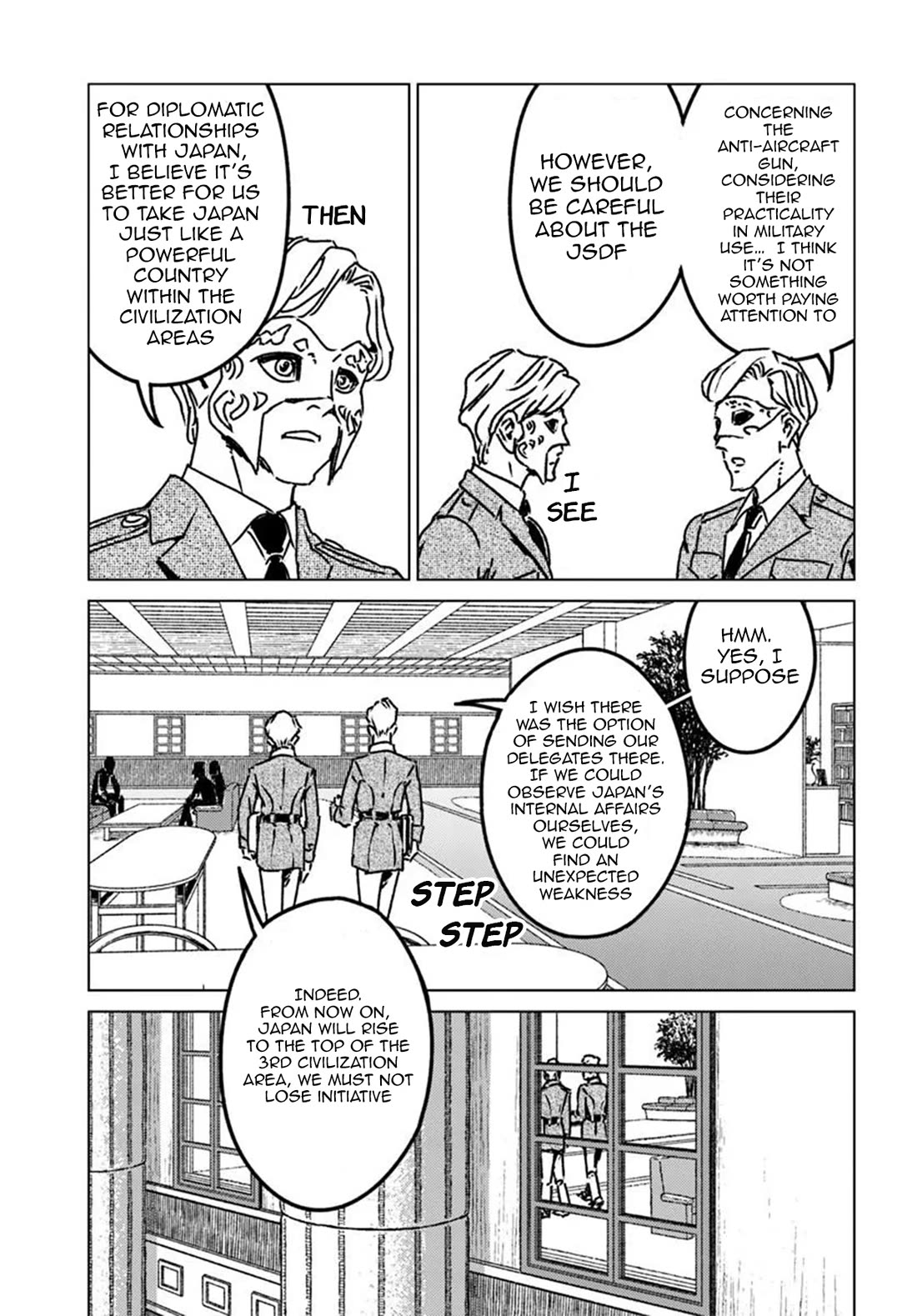 Nihonkoku Shoukan Chapter 47 page 11 - Chapter 47: Seventy-Three (73) Country Allied Forces