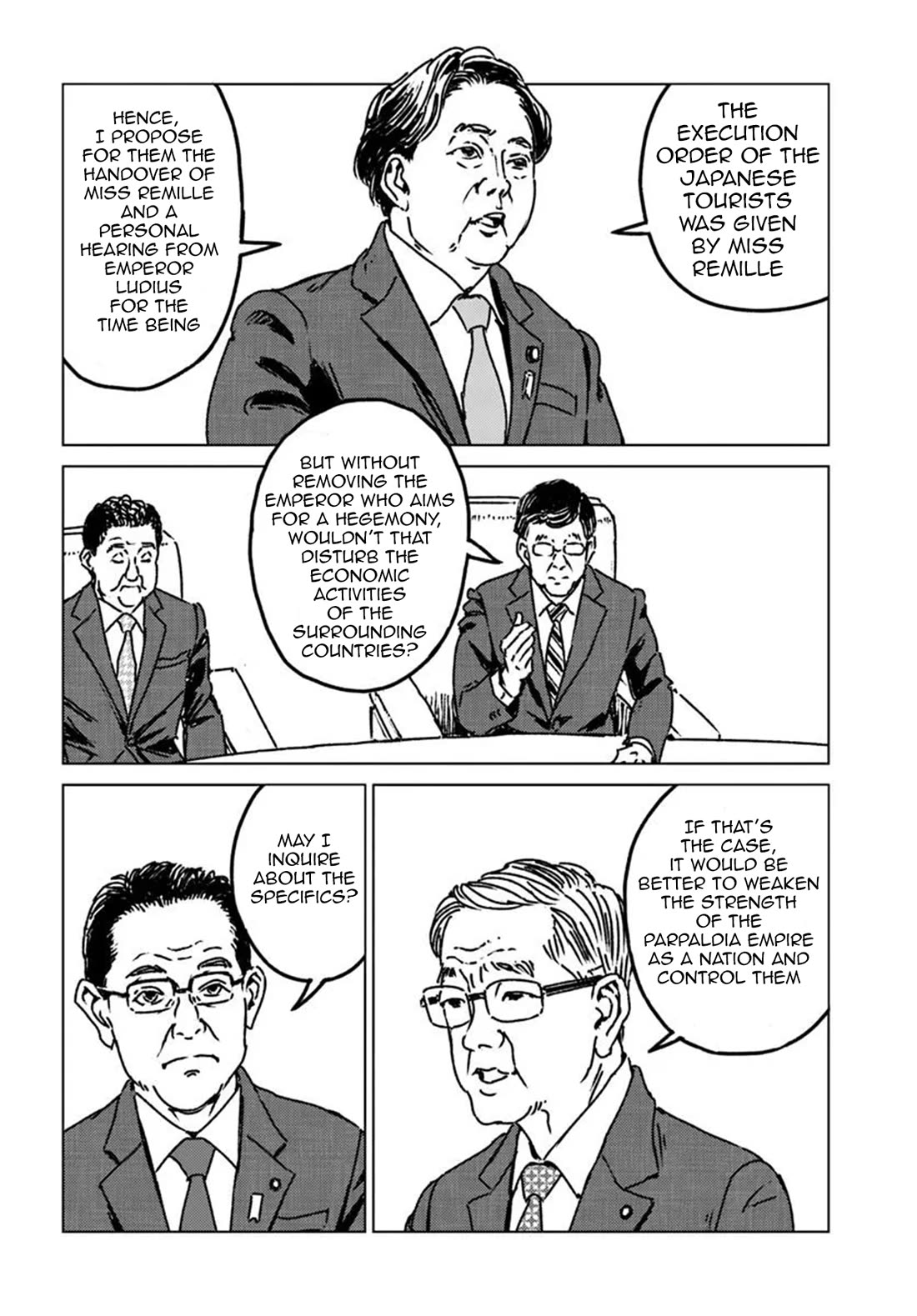 Nihonkoku Shoukan Chapter 47 page 4 - Chapter 47: Seventy-Three (73) Country Allied Forces