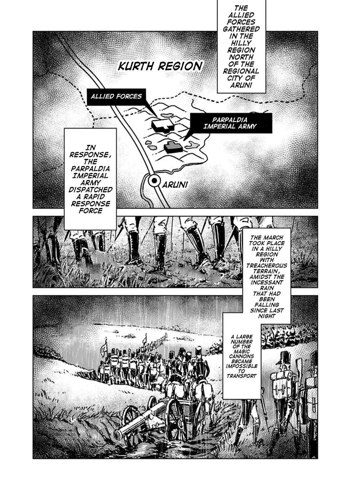 Nihonkoku Shoukan Chapter 48 page 2 - Chapter 48: Advance of the Allied Forces Army
