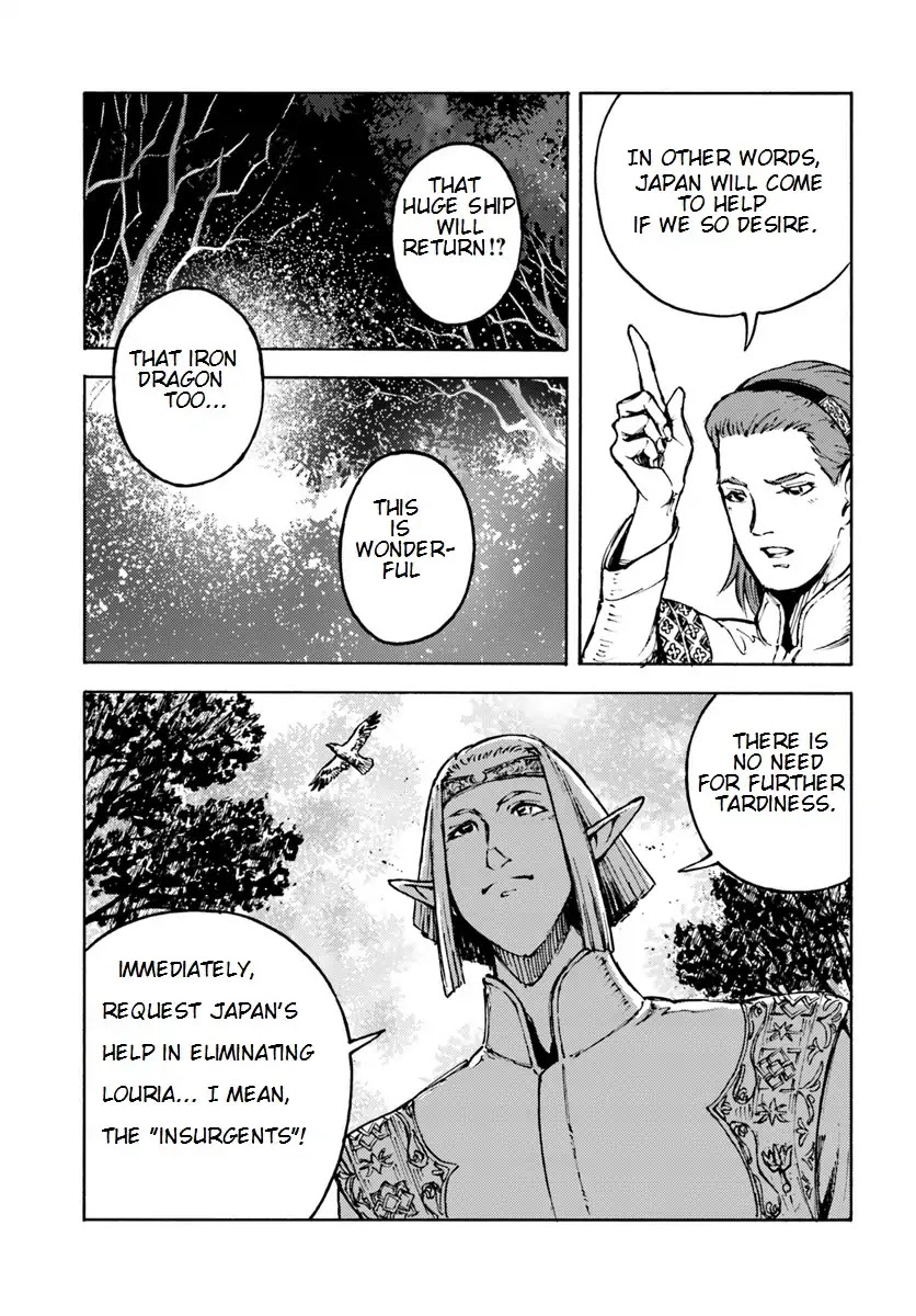 Nihonkoku Shoukan Chapter 5 page 10 - Chapter 5: JSDF Dispatch