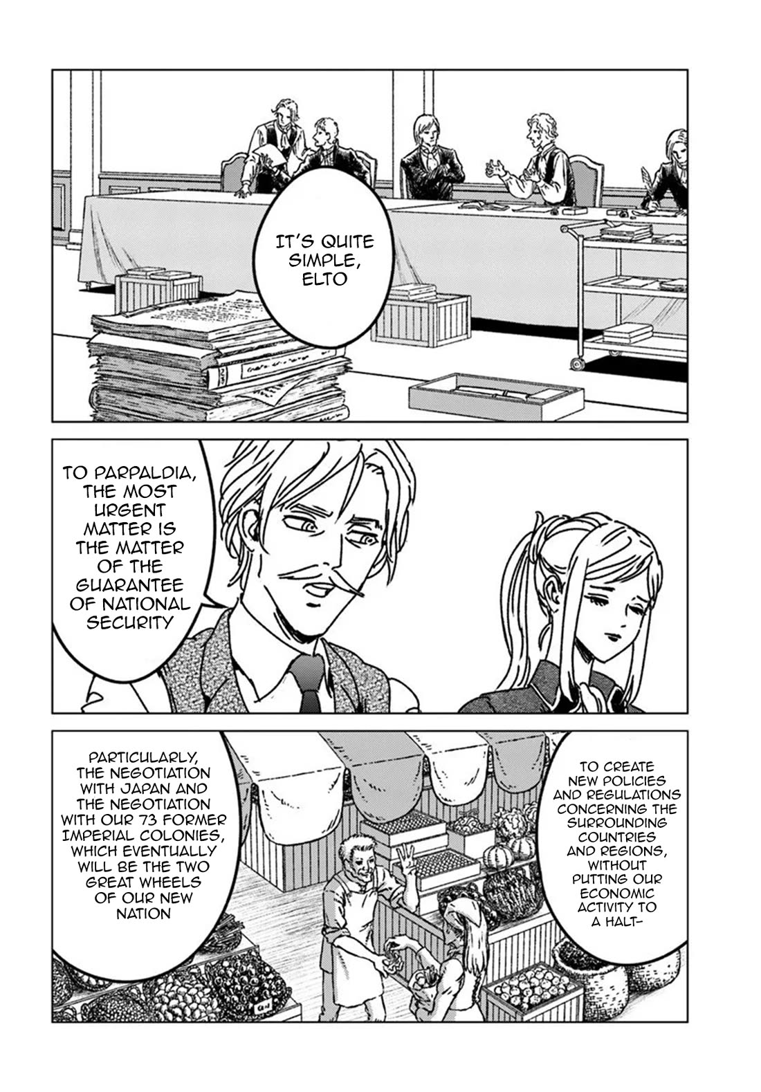 Nihonkoku Shoukan Chapter 51 page 22 - Chapter 51: The Republic of Parpaldia