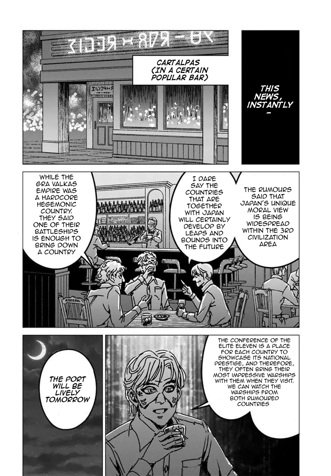Nihonkoku Shoukan Chapter 53 page 9 - Chapter 53: The Eve of the Conference of The Elite Eleven