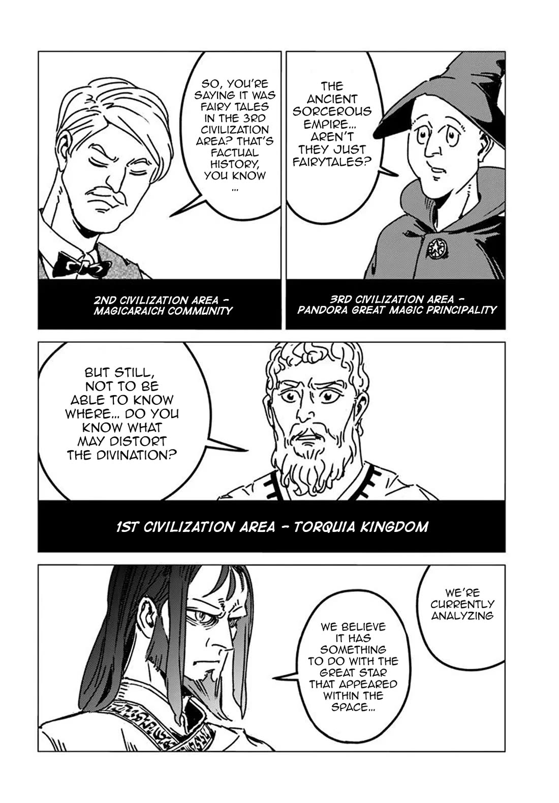 Nihonkoku Shoukan Chapter 54 page 12 - Chapter 54: Spatial Divination