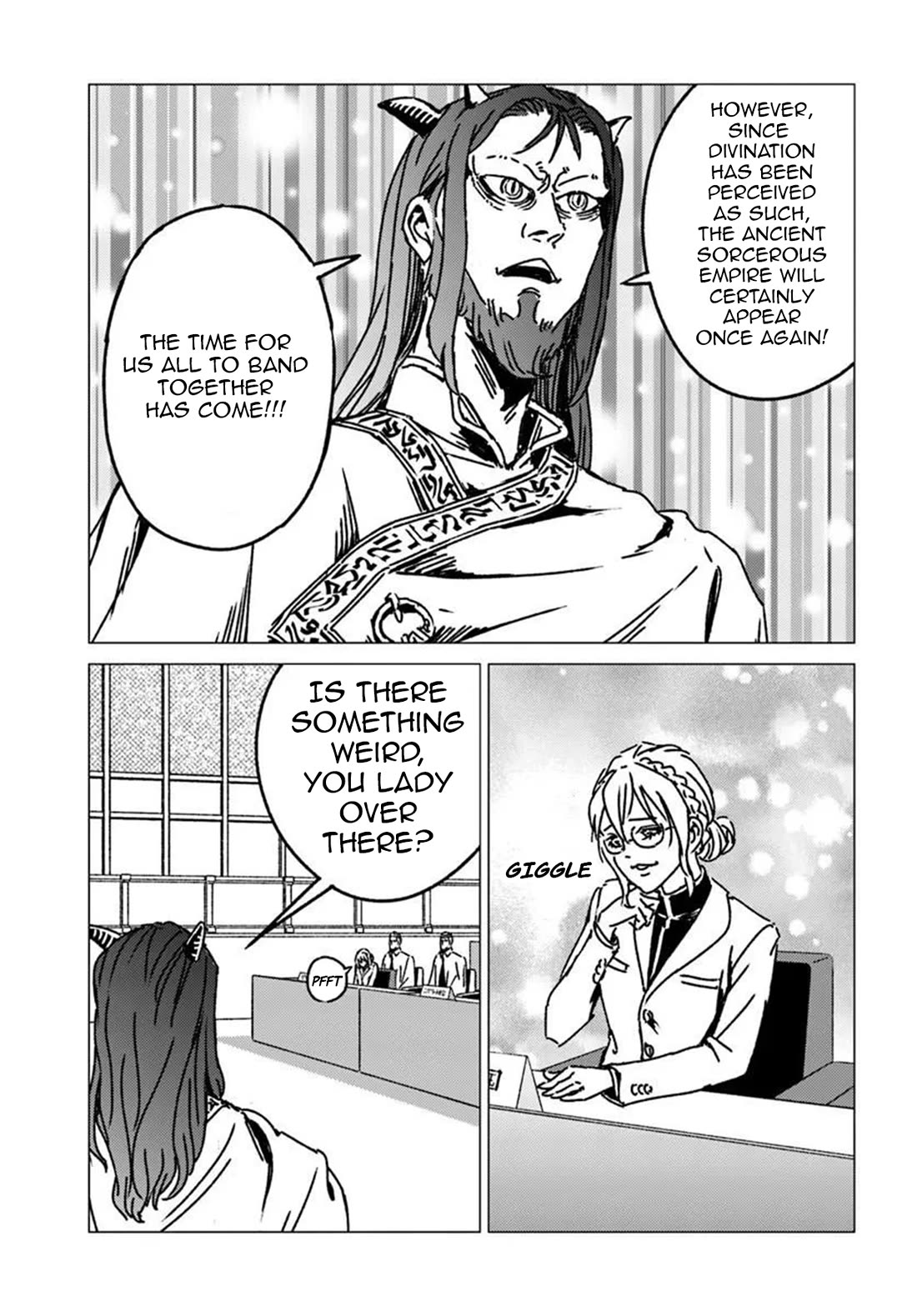 Nihonkoku Shoukan Chapter 54 page 13 - Chapter 54: Spatial Divination
