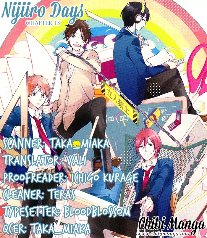 Nijiiro Days (MIZUNO Minami) Chapter 13 page 1 - Chapter 13
