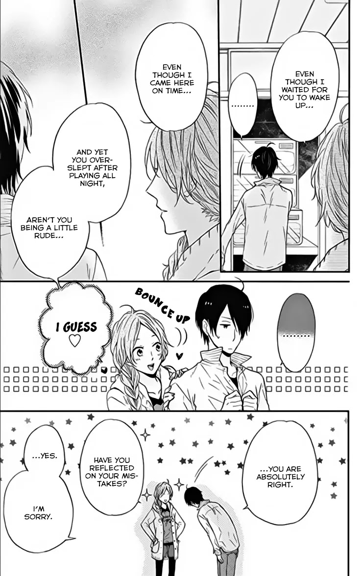 Nijiiro Days (MIZUNO Minami) Chapter 18.3 page 13 - Chapter 18.3: Forehead vs. Lips