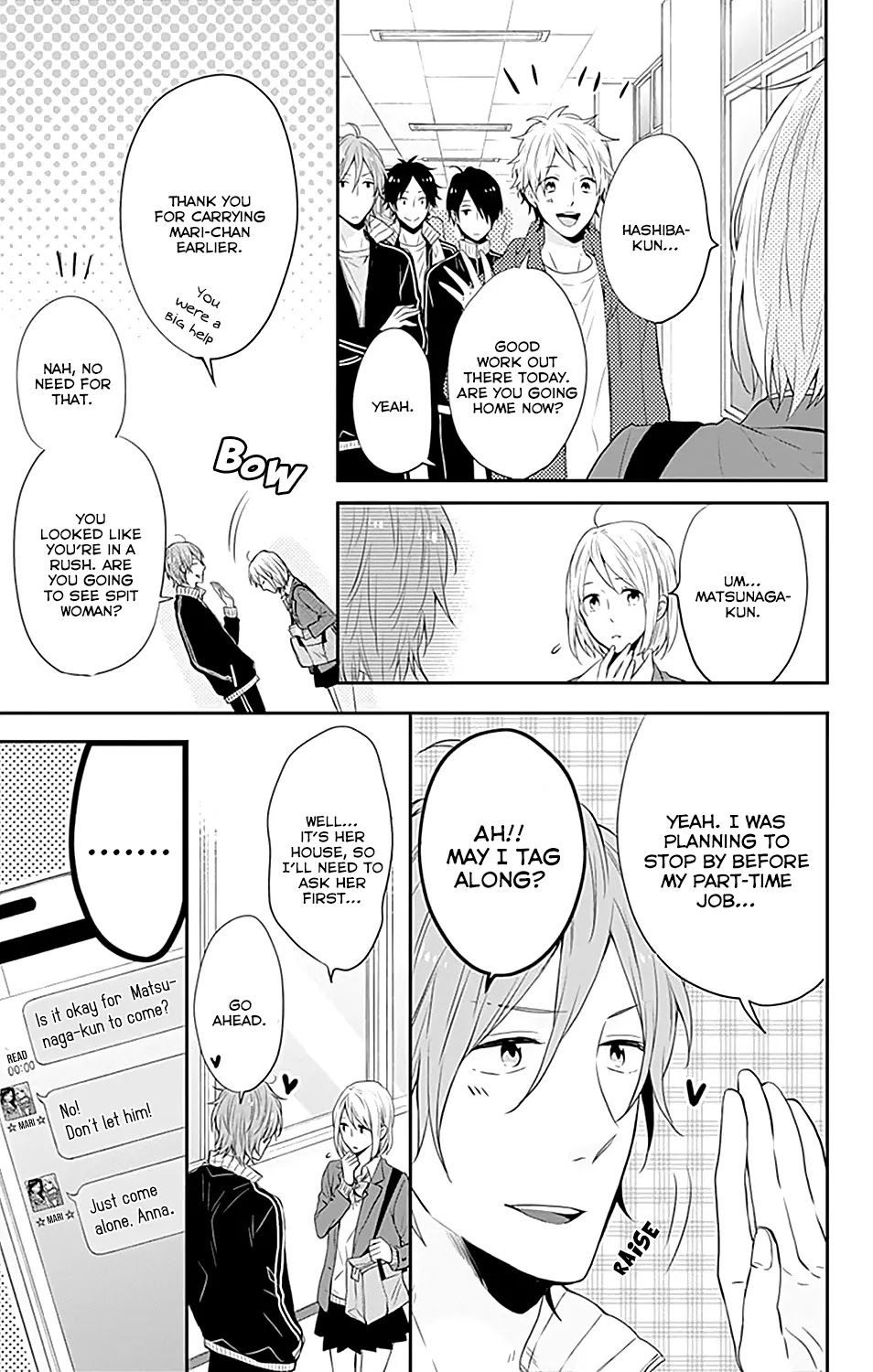 Nijiiro Days (MIZUNO Minami) Chapter 20 page 12 - Chapter 20: How to Confess through a Stubborn Door