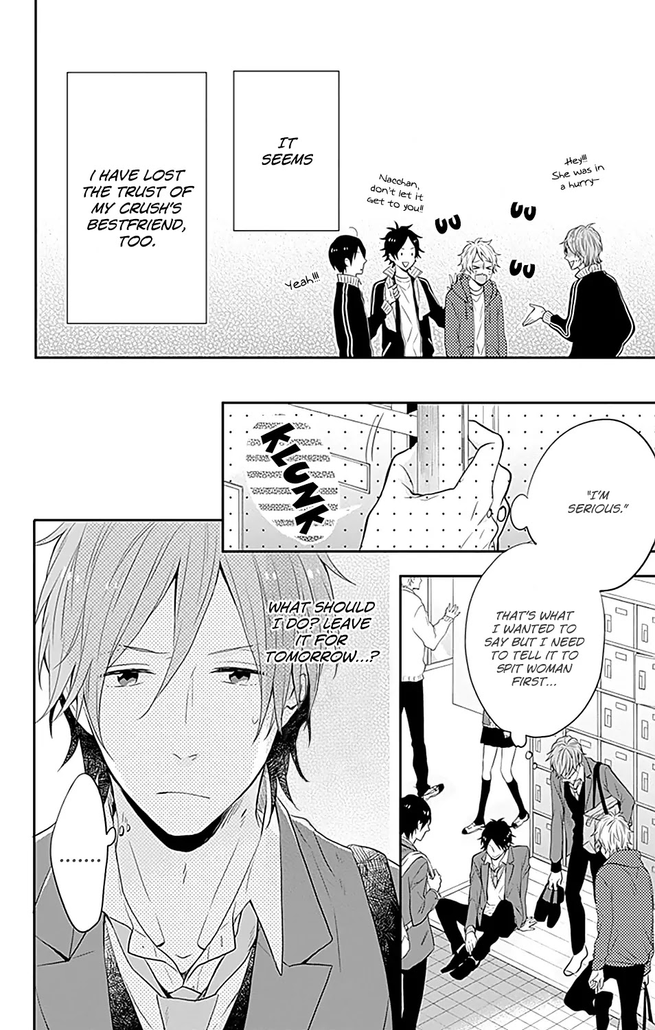 Nijiiro Days (MIZUNO Minami) Chapter 20 page 15 - Chapter 20: How to Confess through a Stubborn Door