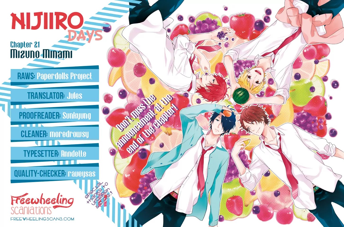 Nijiiro Days (MIZUNO Minami) Chapter 21 page 2 - Chapter 21: A New Ship is Sailing