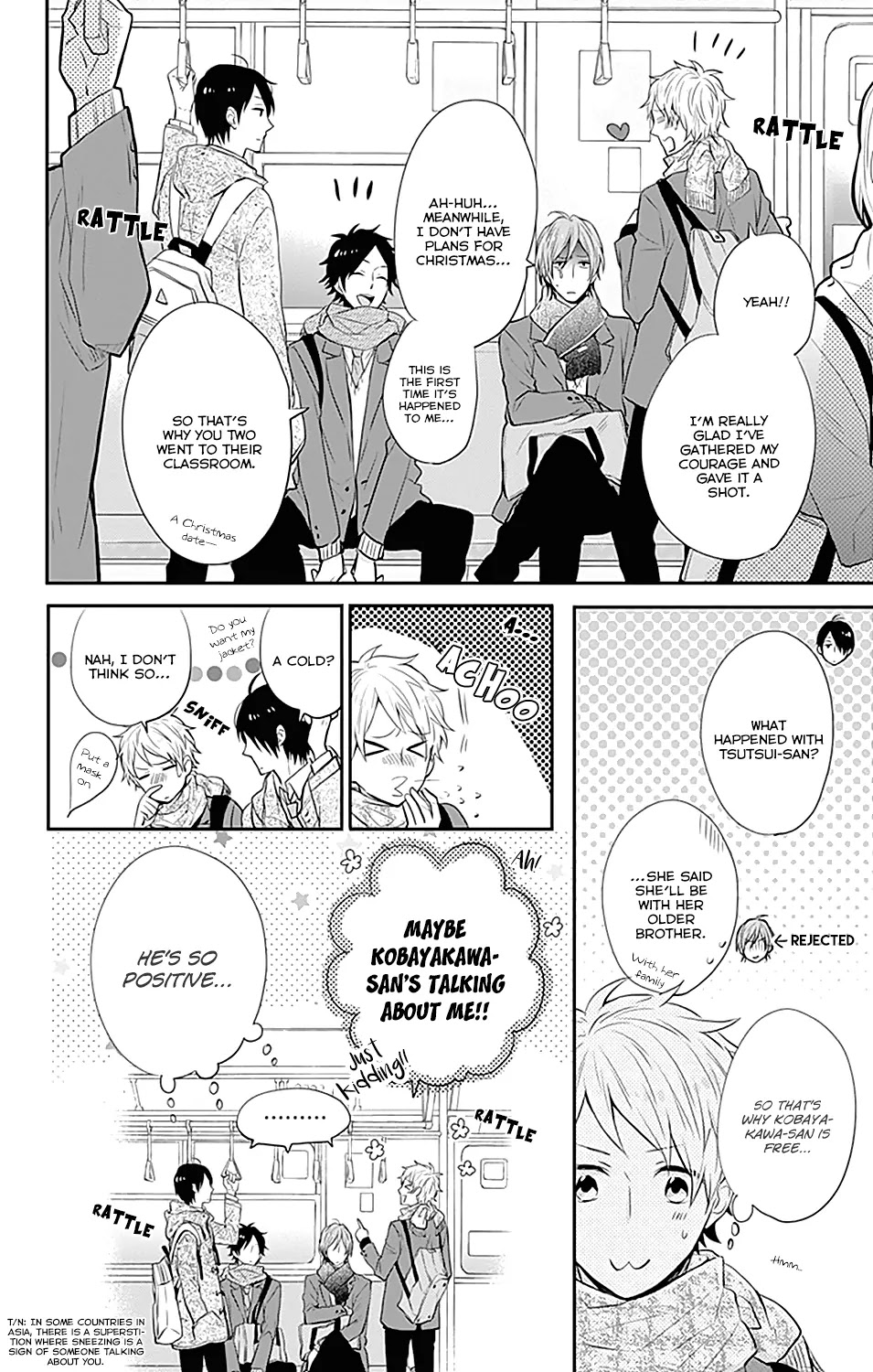Nijiiro Days (MIZUNO Minami) Chapter 22 page 8 - Chapter 22: Nacchan, the Red-Nosed Reindeer