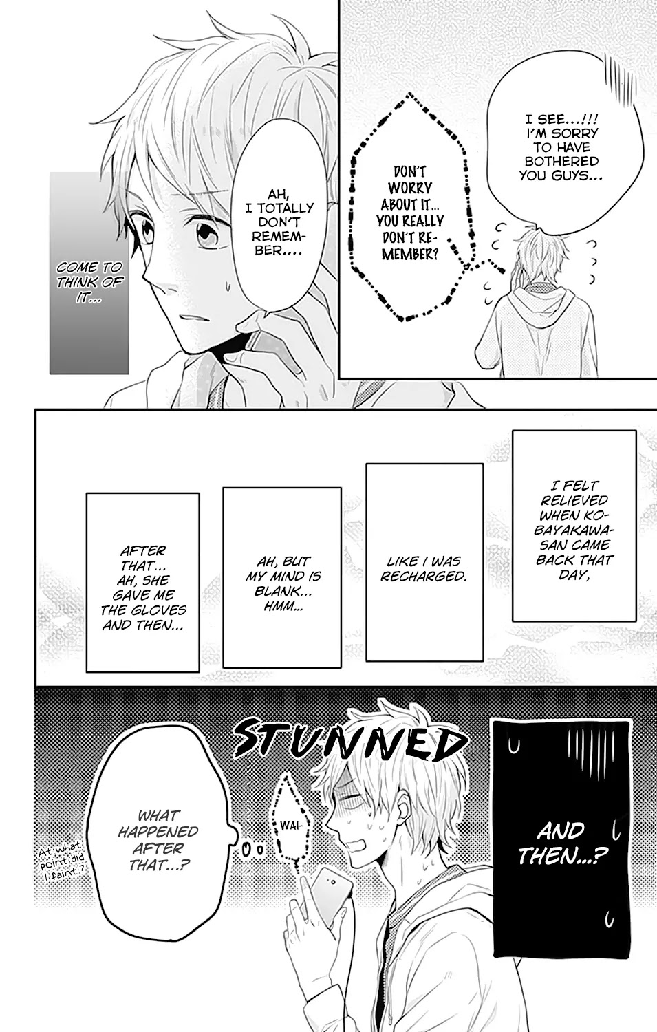 Nijiiro Days (MIZUNO Minami) Chapter 23 page 12 - Chapter 23: Crushed Hopes by a Cold
