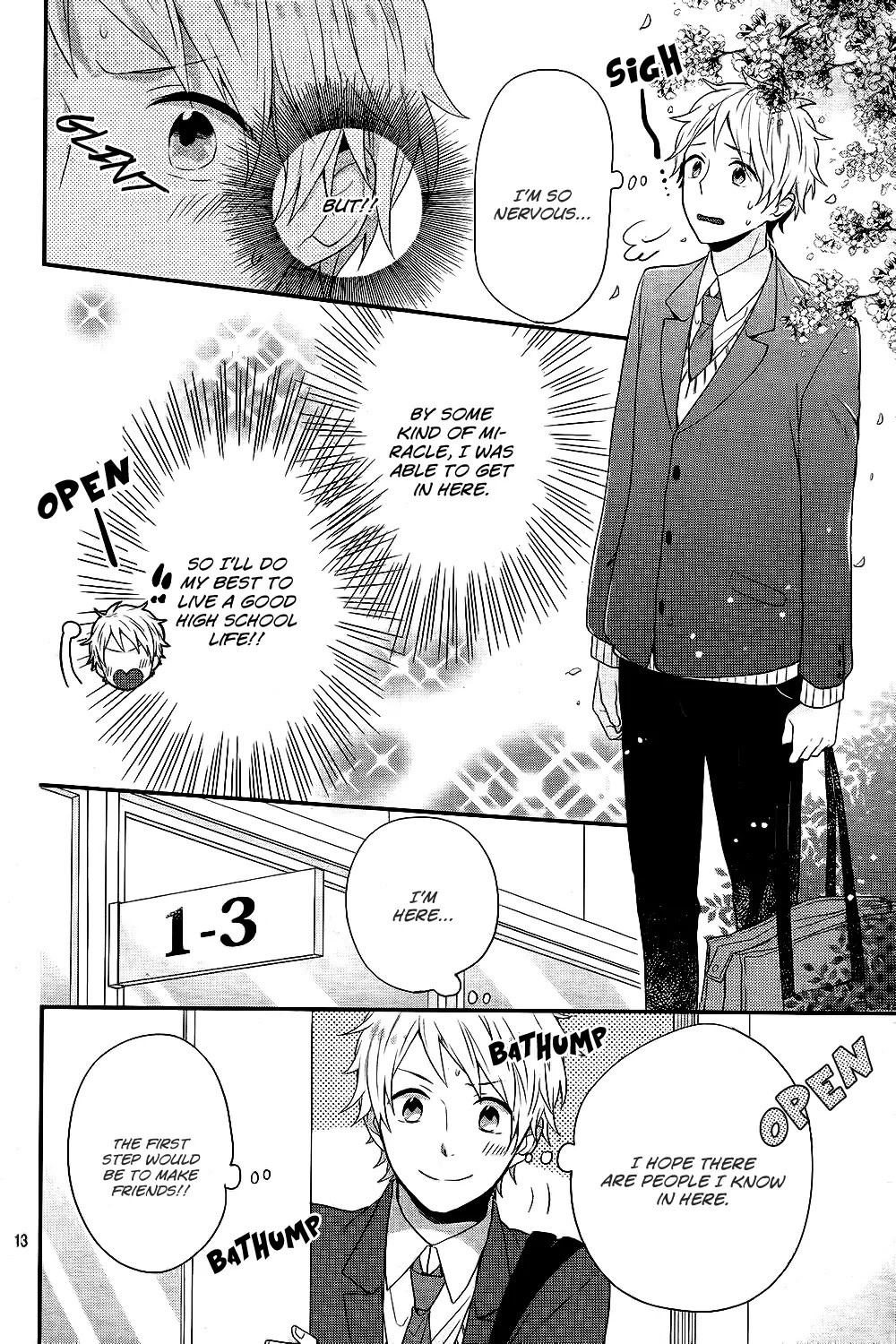 Nijiiro Days (MIZUNO Minami) Chapter 28 page 14 - Chapter 28: Befriending the Unfriendly