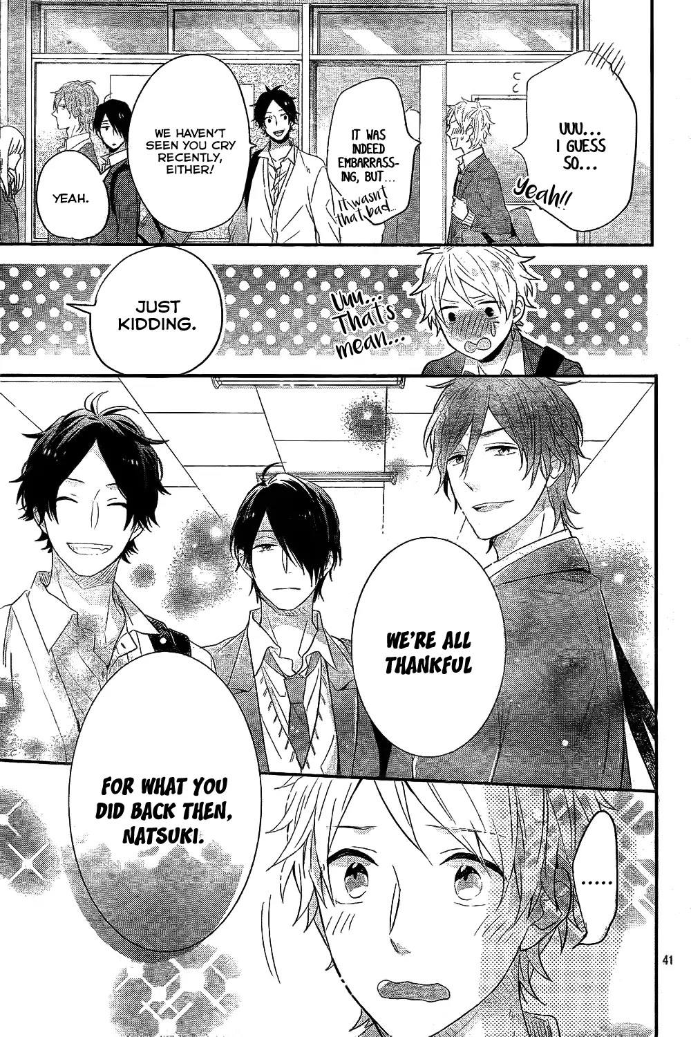Nijiiro Days (MIZUNO Minami) Chapter 29 page 42 - Chapter 29: The Boss Cries His Way to World Peace