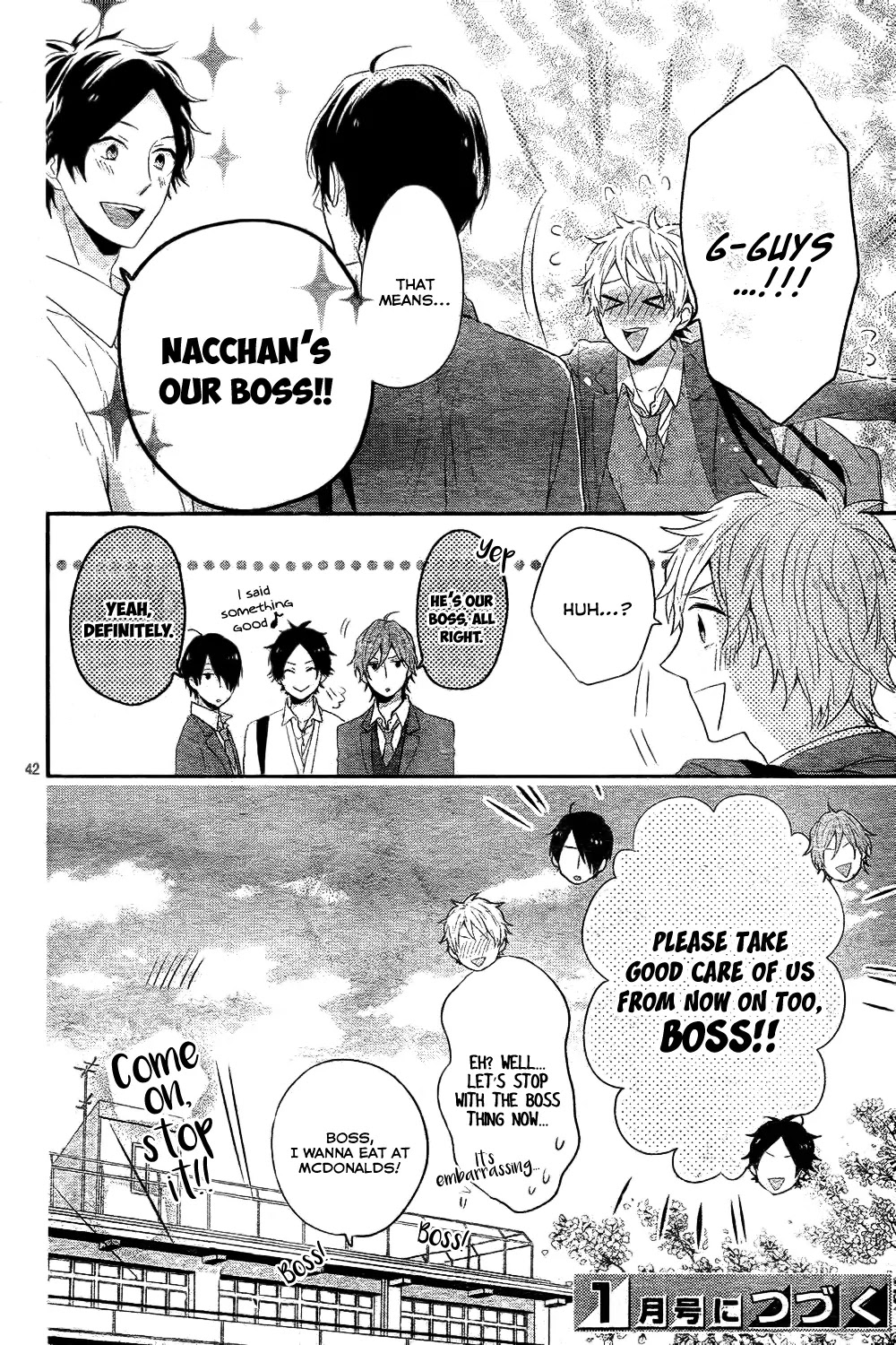 Nijiiro Days (MIZUNO Minami) Chapter 29 page 43 - Chapter 29: The Boss Cries His Way to World Peace