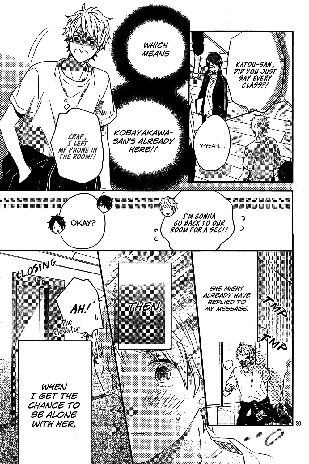 Nijiiro Days (MIZUNO Minami) Chapter 31 page 37 - Chapter 31: Awaited Alone Time Without the Guard
