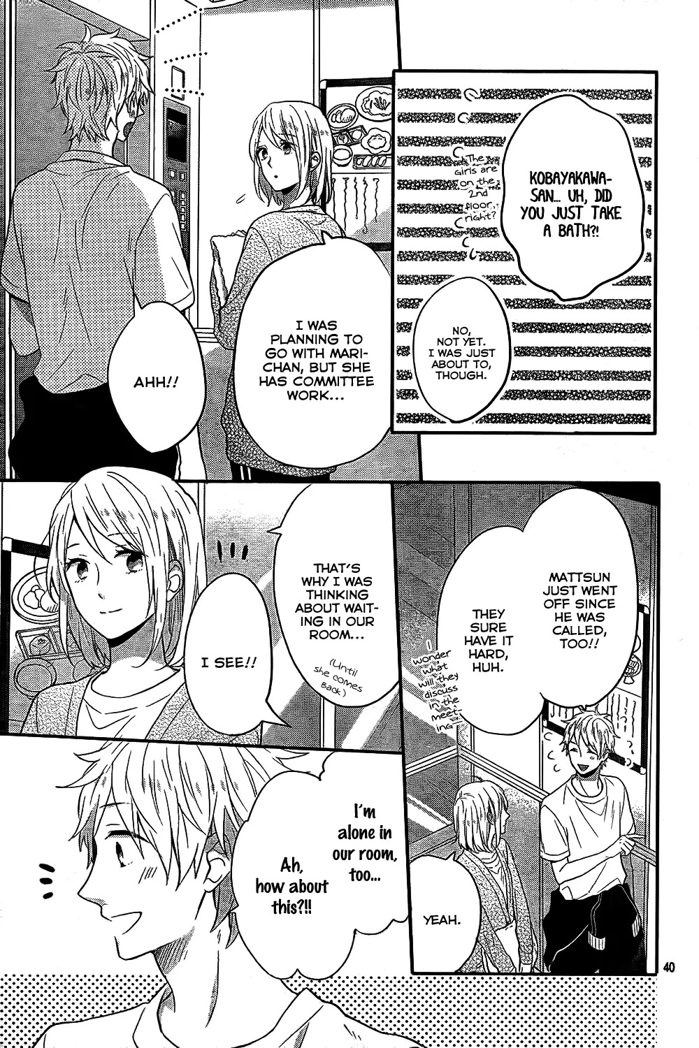 Nijiiro Days (MIZUNO Minami) Chapter 31 page 41 - Chapter 31: Awaited Alone Time Without the Guard
