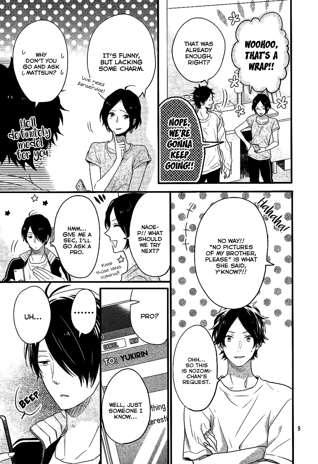 Nijiiro Days (MIZUNO Minami) Chapter 32.5 page 10 - Chapter 32.5: Awesome Photo Challenge