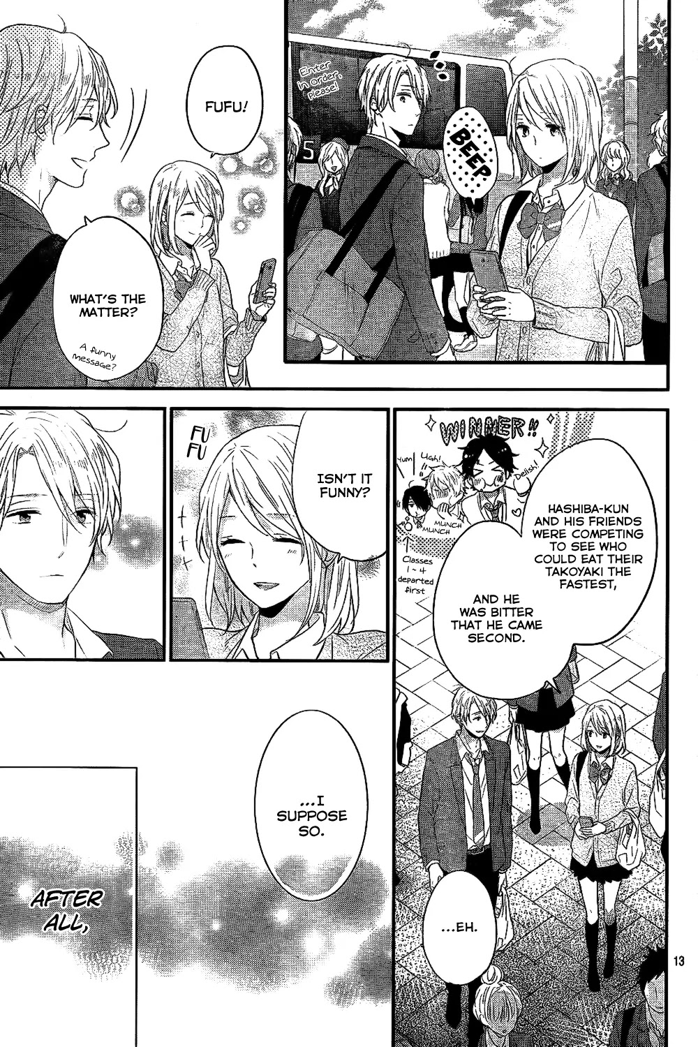 Nijiiro Days (MIZUNO Minami) Chapter 33 page 14 - Chapter 33: Expectation vs. Reality