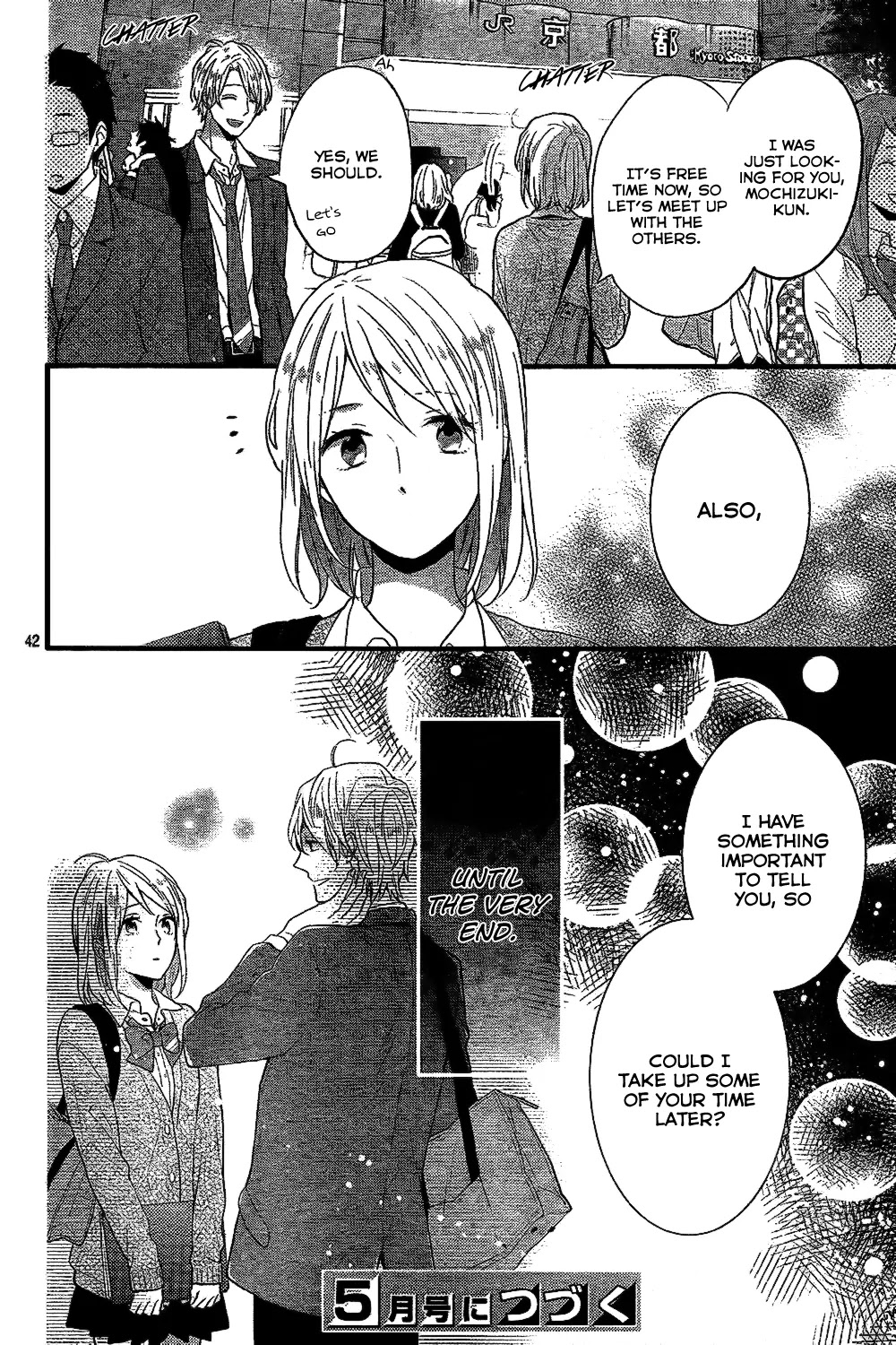 Nijiiro Days (MIZUNO Minami) Chapter 33 page 43 - Chapter 33: Expectation vs. Reality