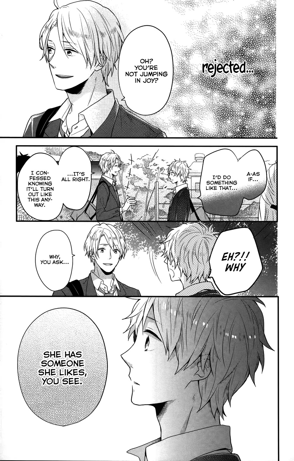 Nijiiro Days (MIZUNO Minami) Chapter 35 page 27 - Chapter 35: Breaking Three Hearts At Once