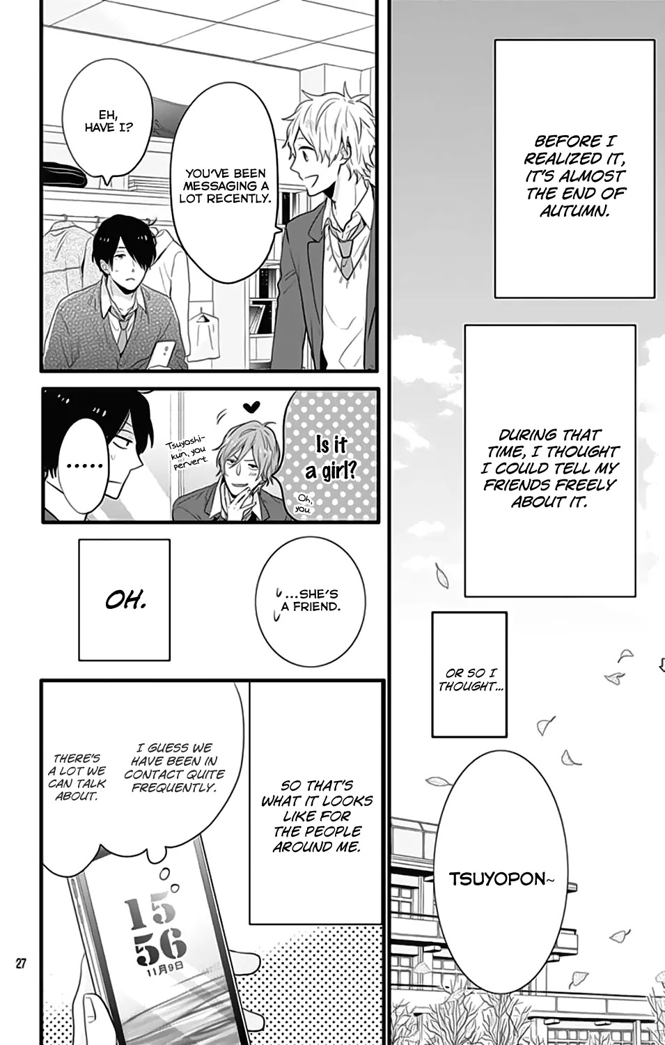 Nijiiro Days (MIZUNO Minami) Chapter 41.5 page 30 - Chapter 41.5: Tsuyopon & Yukirin Act.2