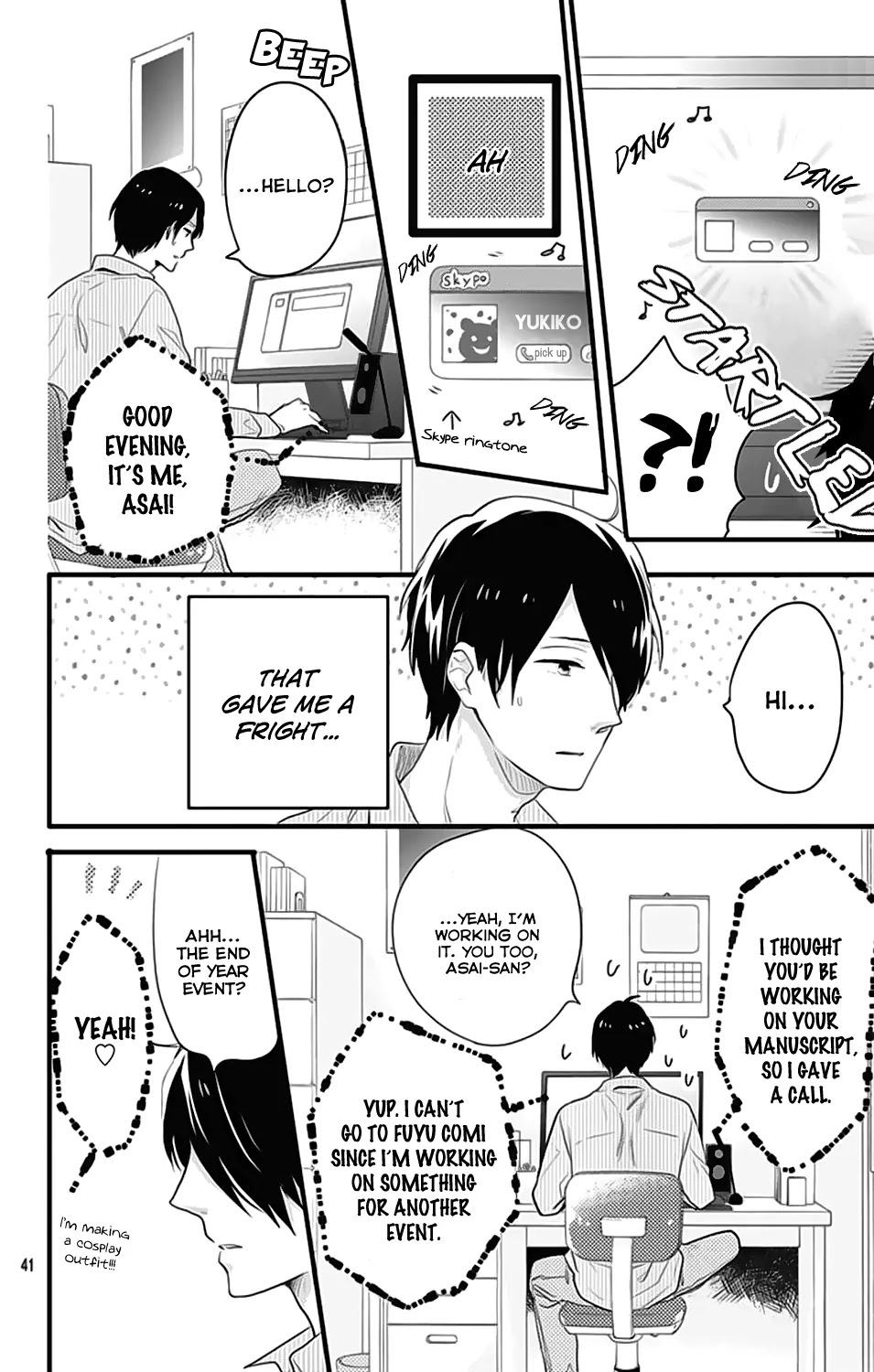 Nijiiro Days (MIZUNO Minami) Chapter 41.5 page 44 - Chapter 41.5: Tsuyopon & Yukirin Act.2