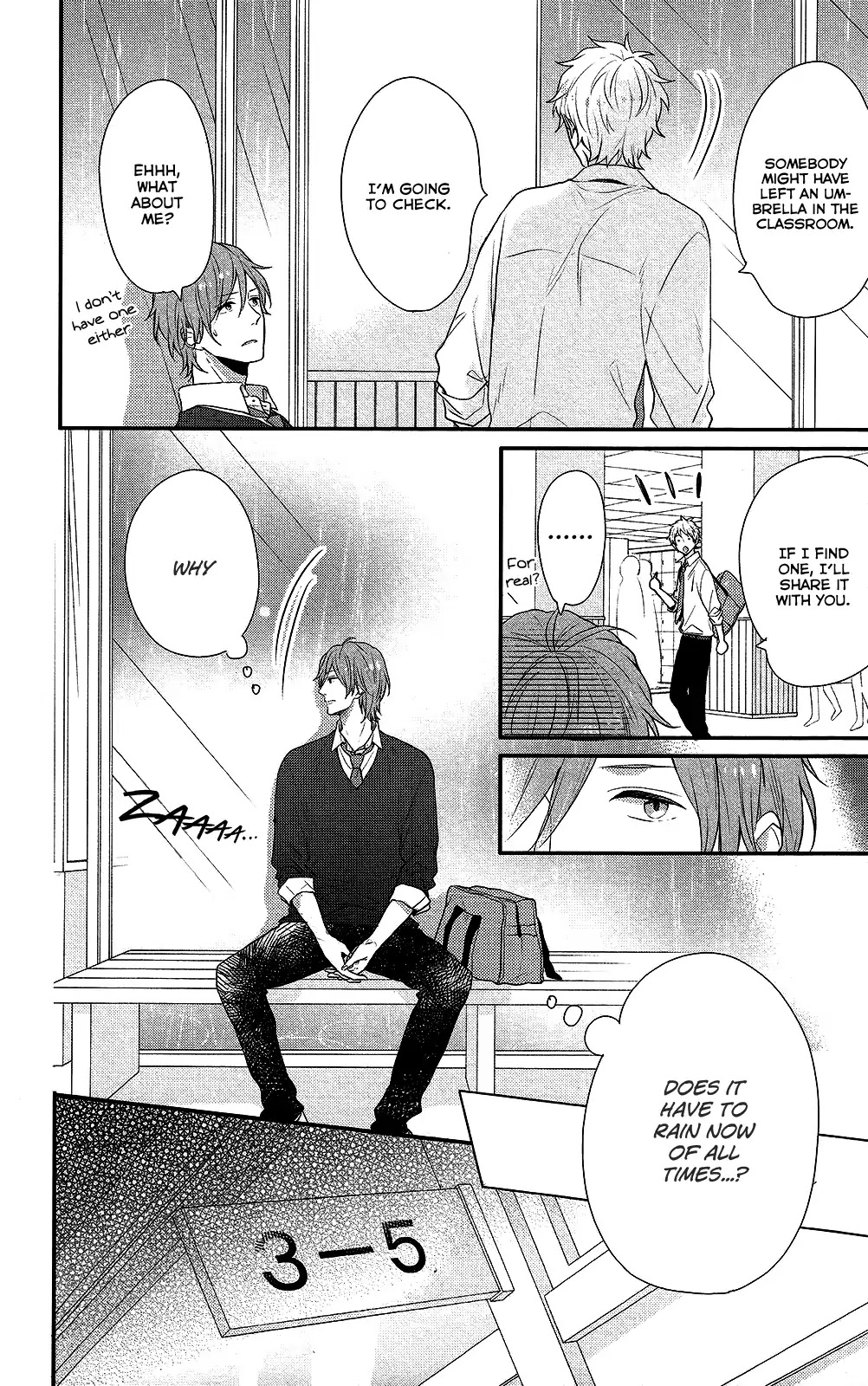 Nijiiro Days (MIZUNO Minami) Chapter 42 page 6 - Chapter 42: When the Sky Doesn't Stop Crying
