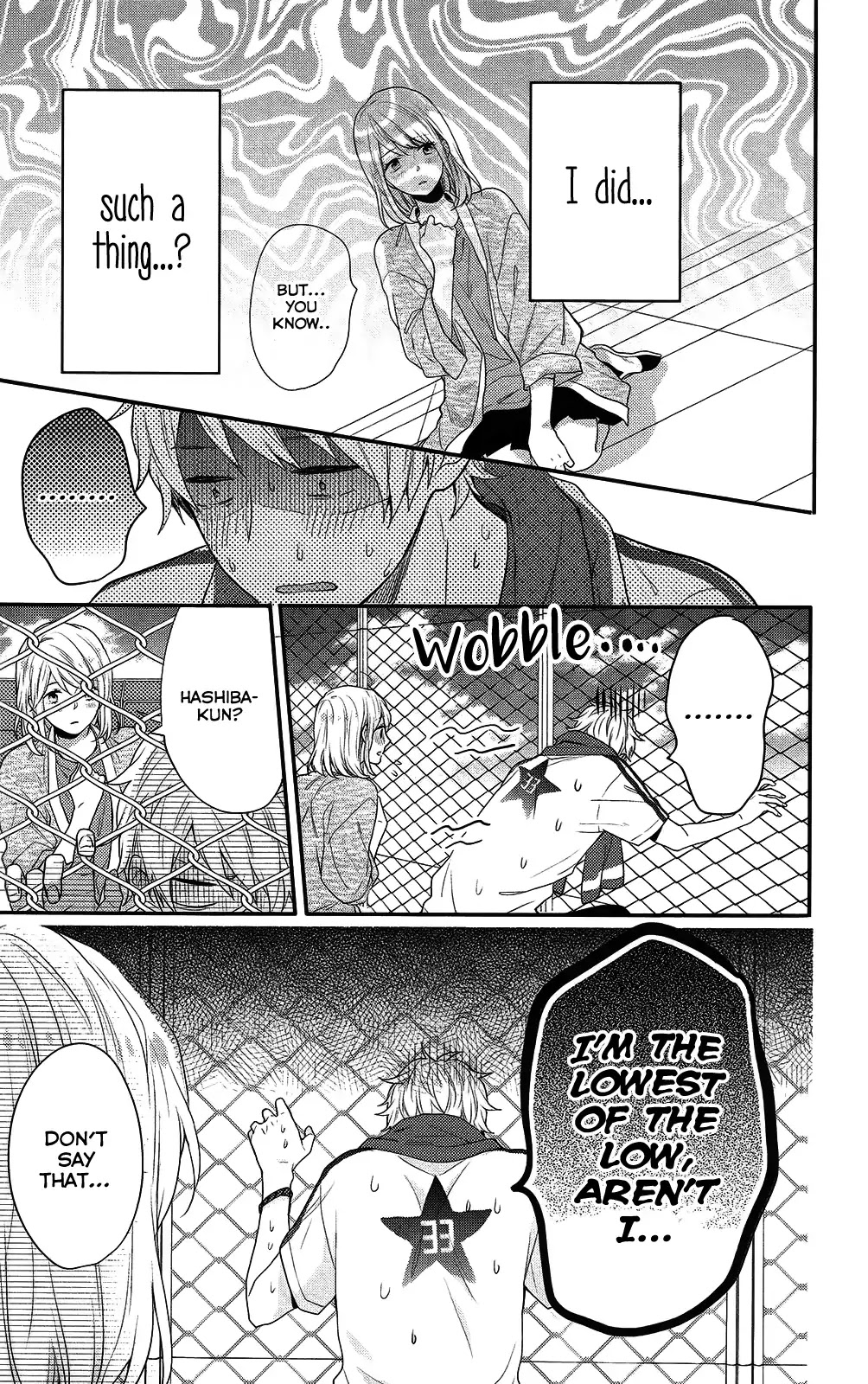 Nijiiro Days (MIZUNO Minami) Chapter 47 page 14 - Chapter 47: Horrible Timing to Spy On Your Friend's Love Life