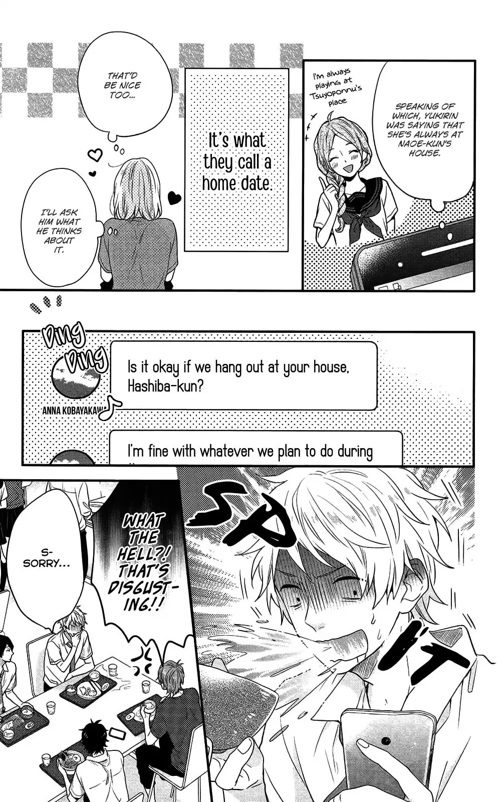 Nijiiro Days (MIZUNO Minami) Chapter 48 page 13 - Chapter 48: Getting Your Girlfriend Wet the Wrong Way