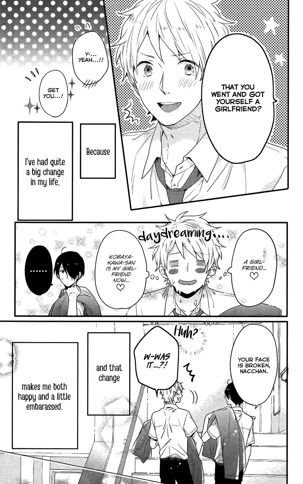 Nijiiro Days (MIZUNO Minami) Chapter 48 page 5 - Chapter 48: Getting Your Girlfriend Wet the Wrong Way