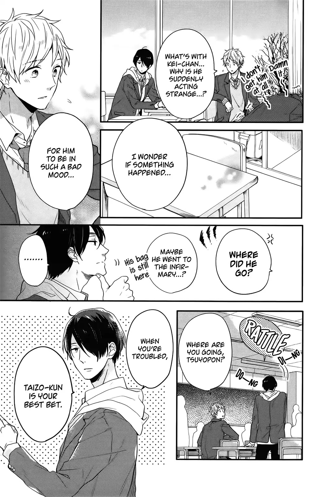 Nijiiro Days (MIZUNO Minami) Chapter 55 page 15 - Chapter 55: How to Rescue Your Angsty Friend From Darkness