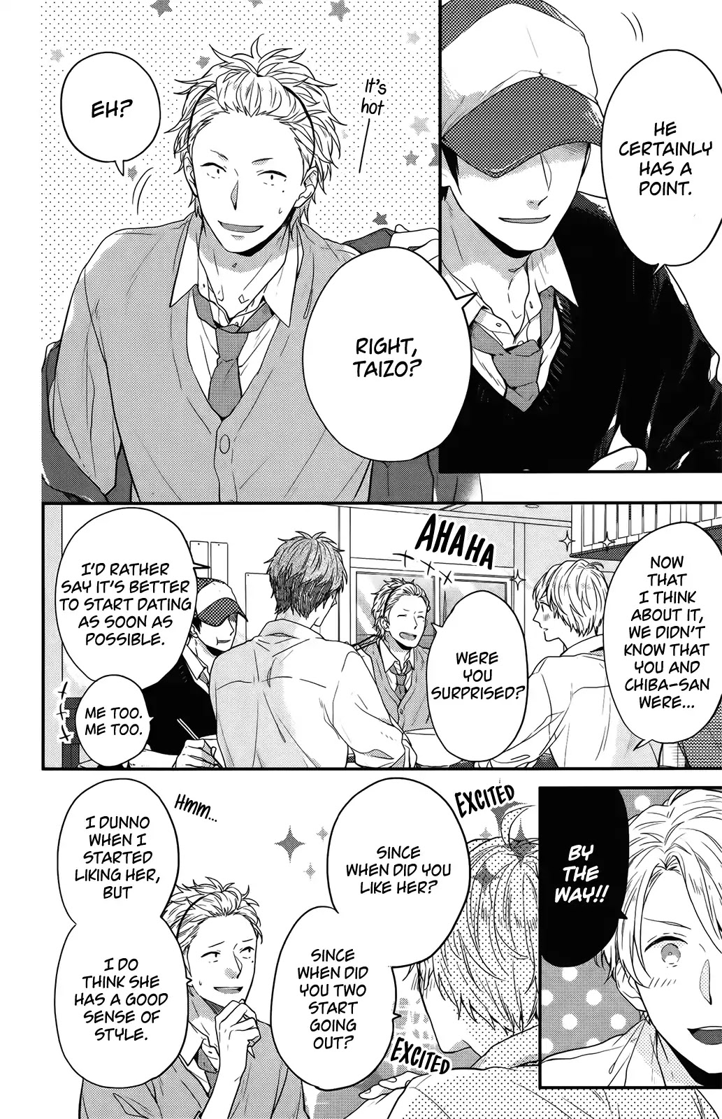 Nijiiro Days (MIZUNO Minami) Chapter 57.1 page 8 - Chapter 57.1: The Happy Friends in the Basketball Club (2)