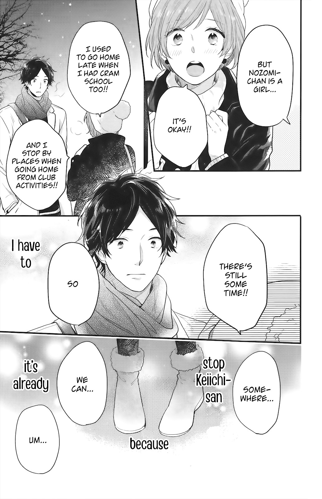 Nijiiro Days (MIZUNO Minami) Chapter 57.2 page 24 - Chapter 57.2: Kei-chan and Nozomi