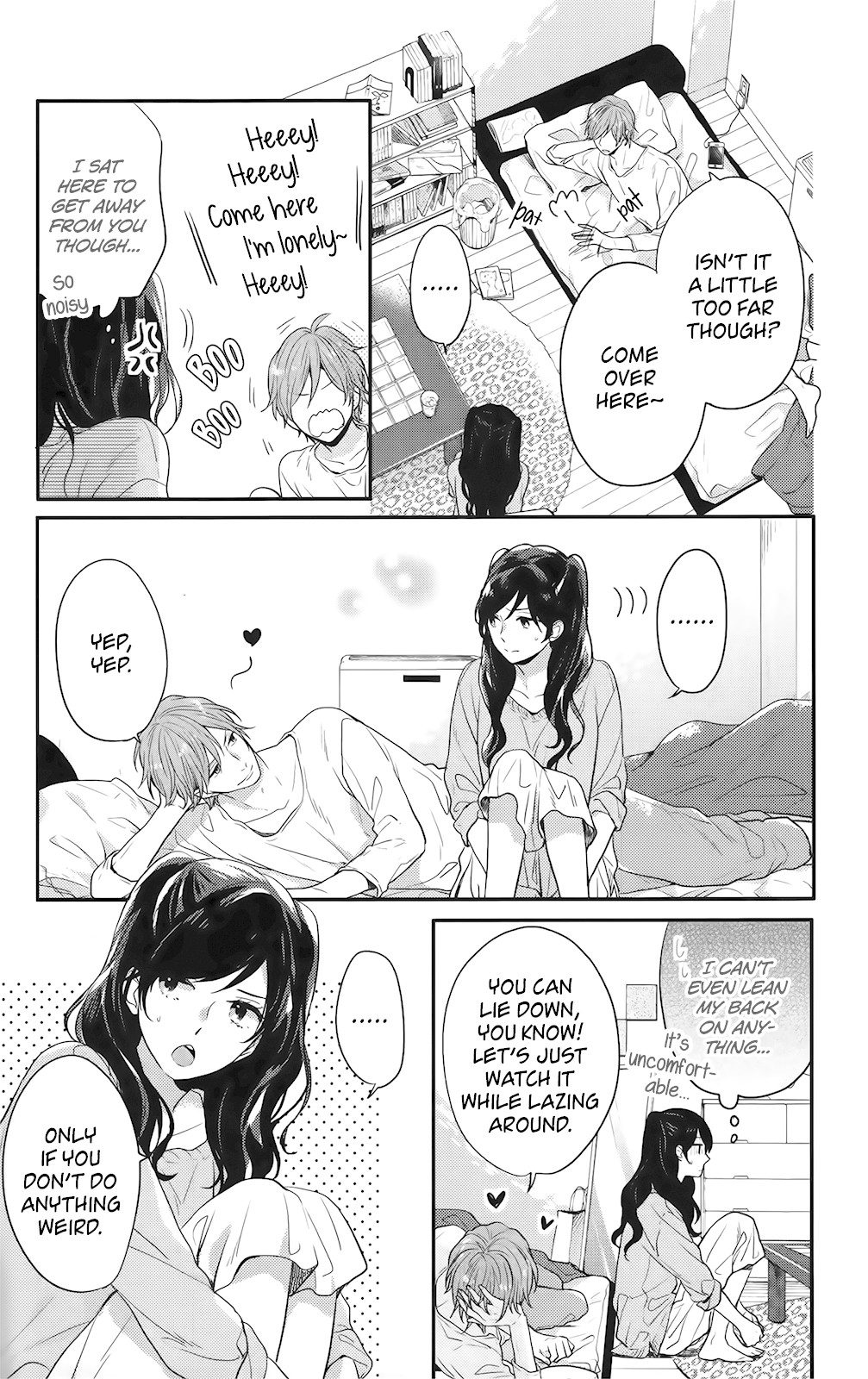 Nijiiro Days (MIZUNO Minami) Chapter 57.3 page 10 - Chapter 57.3: Mattsun and Mari