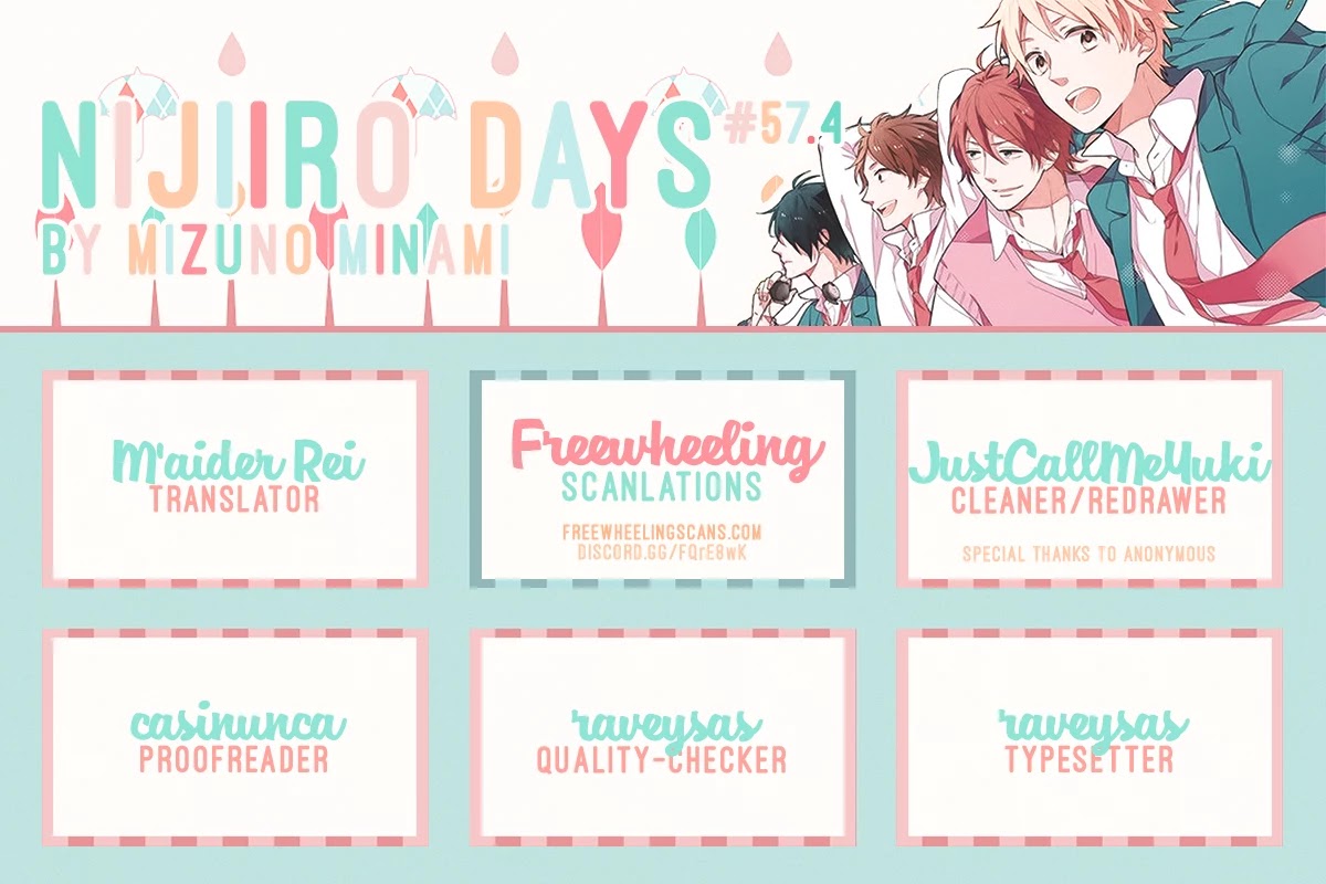 Nijiiro Days (MIZUNO Minami) Chapter 57.4 page 5 - Chapter 57.4: Tsuyopon and Yukirin