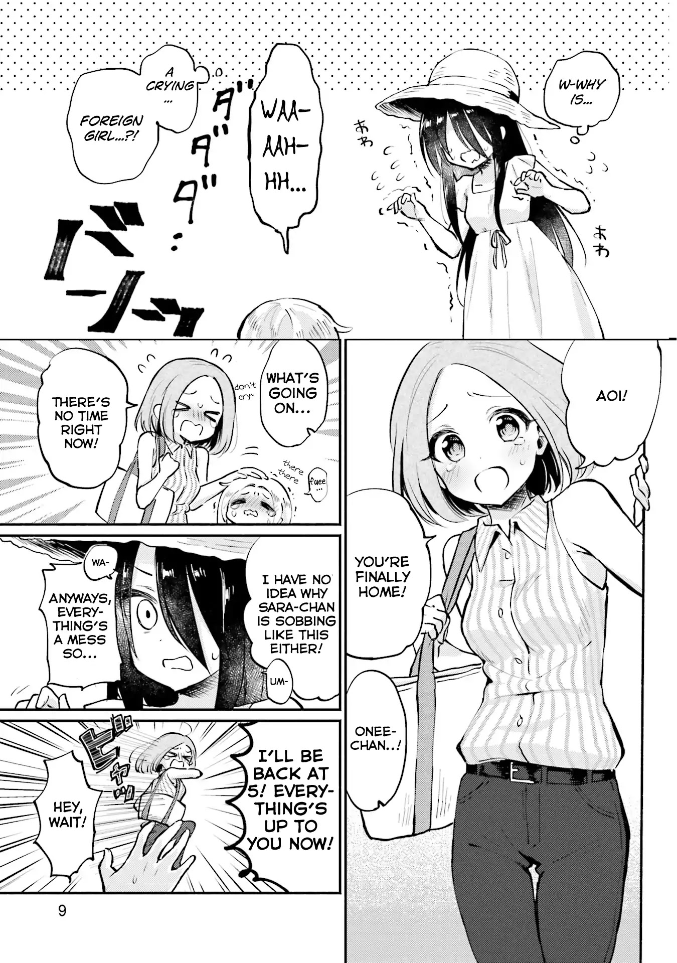 Nijiiro Photograph Chapter 1 page 9 - Chapter 1: Yellow Spikes, and Blue Eyes