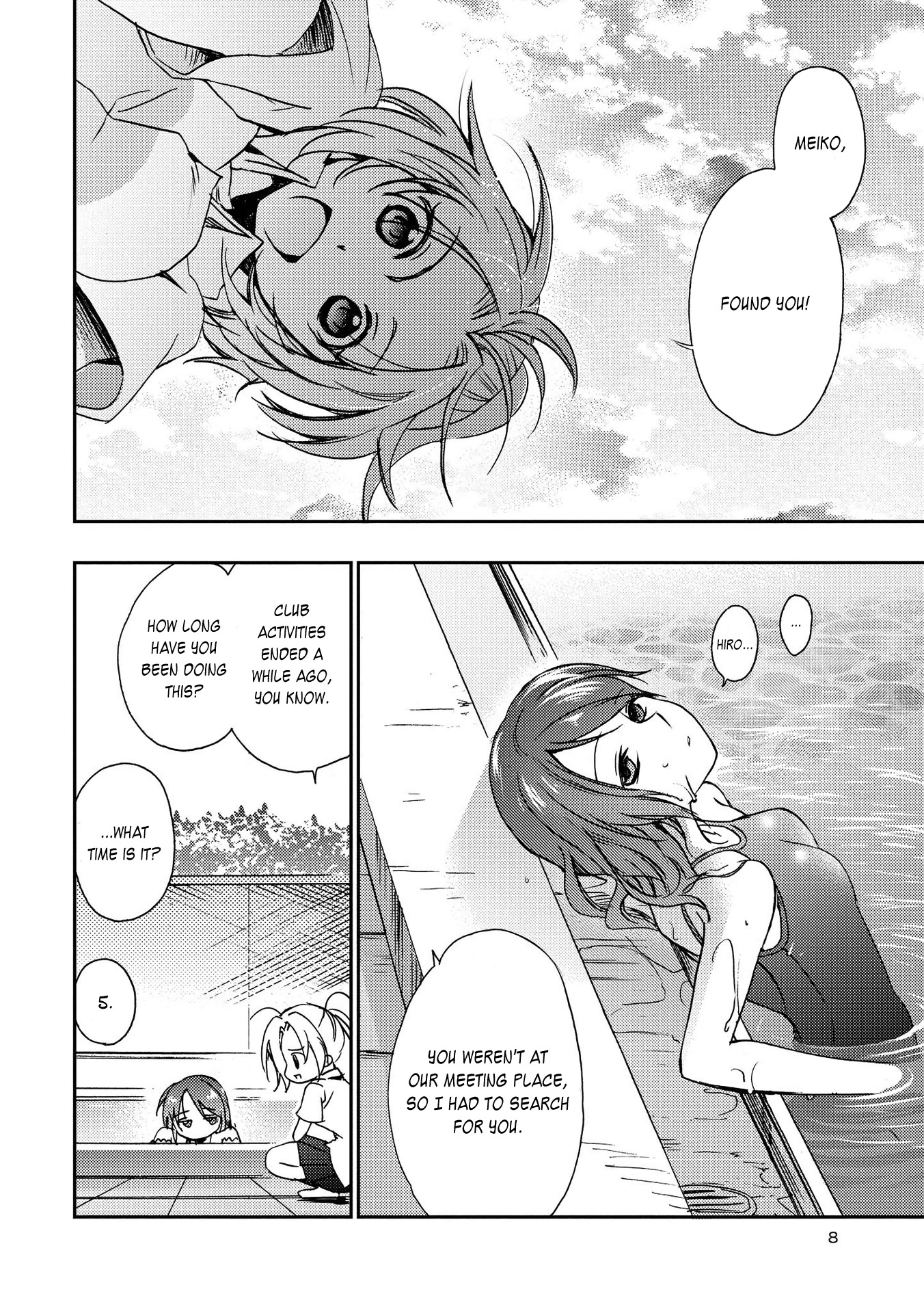 Nijiiro Secret Chapter 1 page 8 - Chapter 1: Even When a Stray Lamb is Weary
