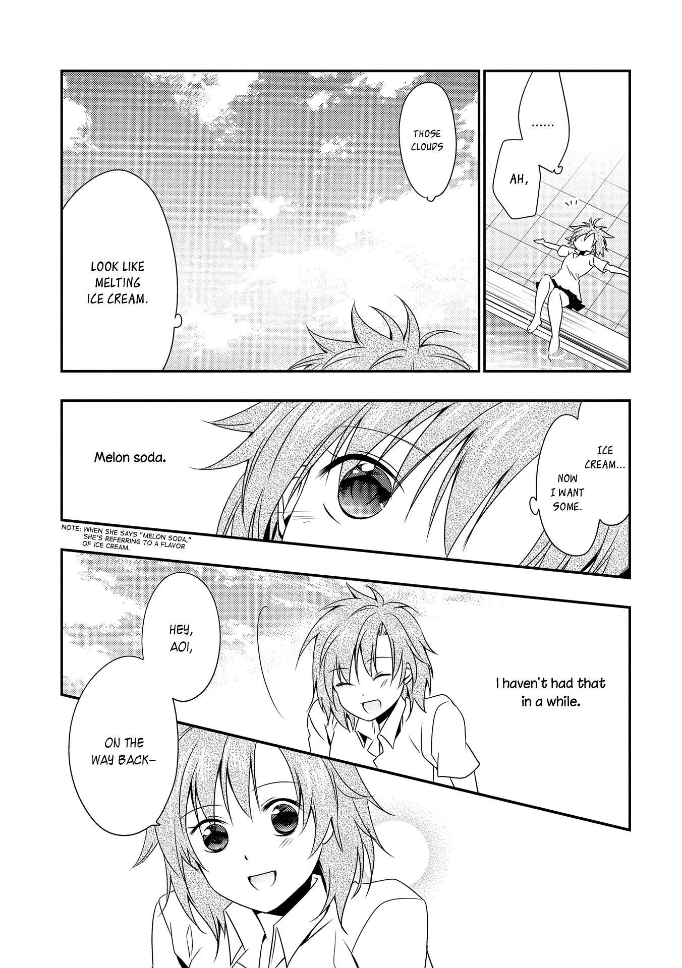 Nijiiro Secret Chapter 2 page 10 - Chapter 2: Fizzing Soda, a Summer Motif