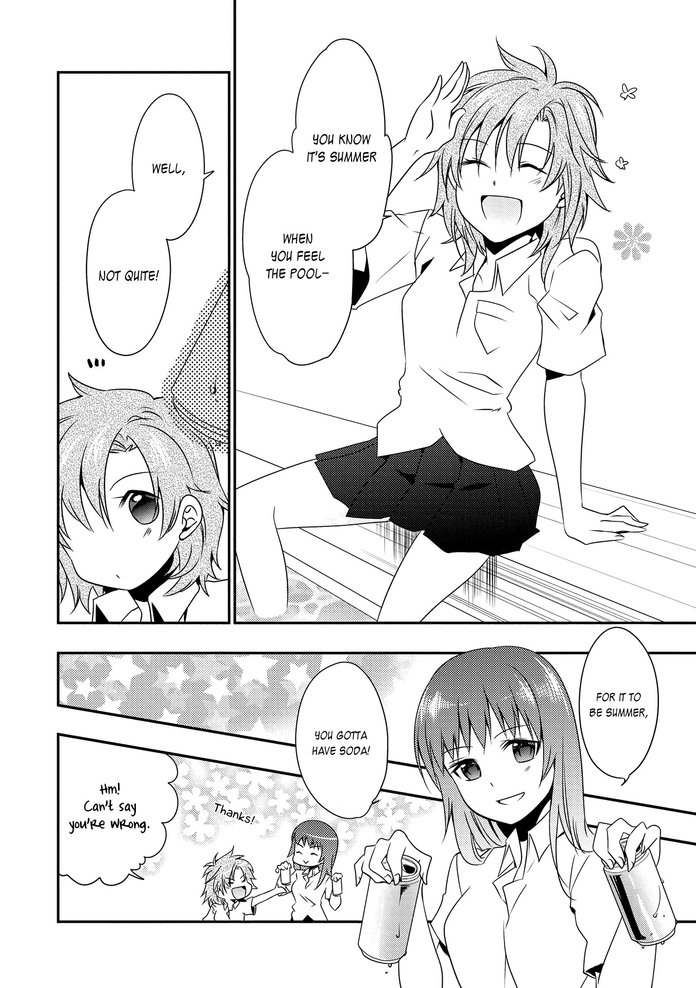 Nijiiro Secret Chapter 2 page 2 - Chapter 2: Fizzing Soda, a Summer Motif