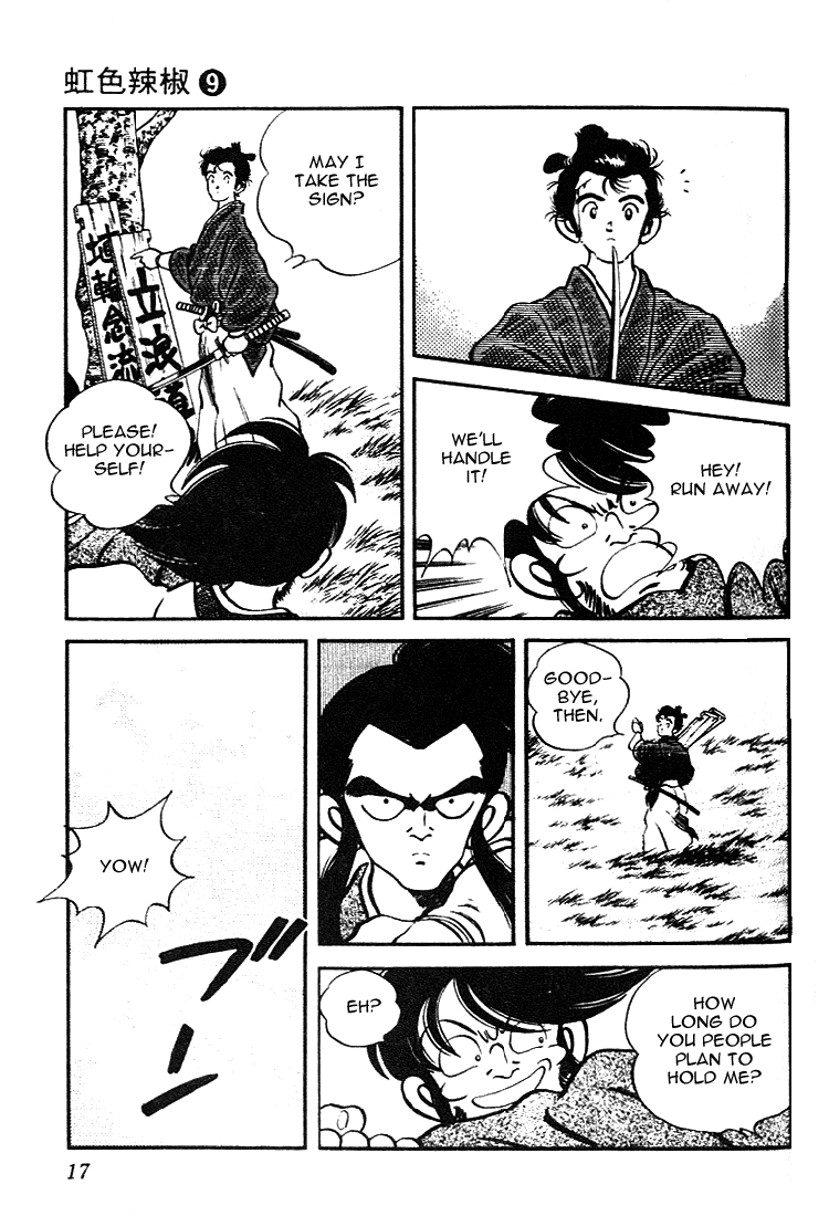 Nijiiro Togarashi Chapter 9.1 page 15 - Vol.09 Chapter 1