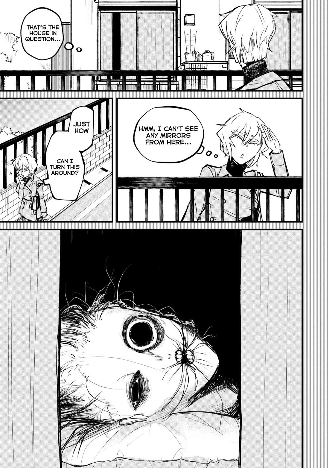 Nikubami Honegishimi Chapter 1 page 13 - Chapter 1: Purple of Crossing Mirrors