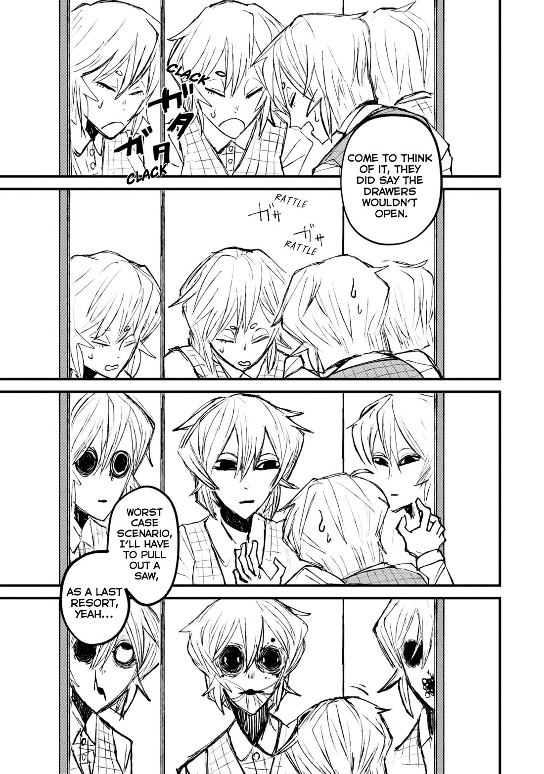Nikubami Honegishimi Chapter 1 page 25 - Chapter 1: Purple of Crossing Mirrors