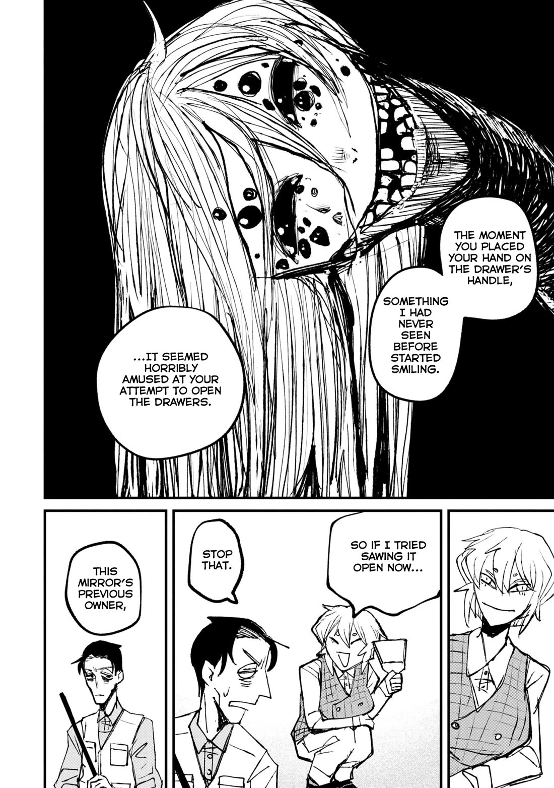 Nikubami Honegishimi Chapter 1 page 30 - Chapter 1: Purple of Crossing Mirrors