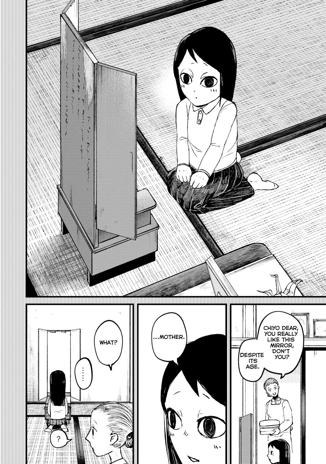 Nikubami Honegishimi Chapter 1 page 32 - Chapter 1: Purple of Crossing Mirrors