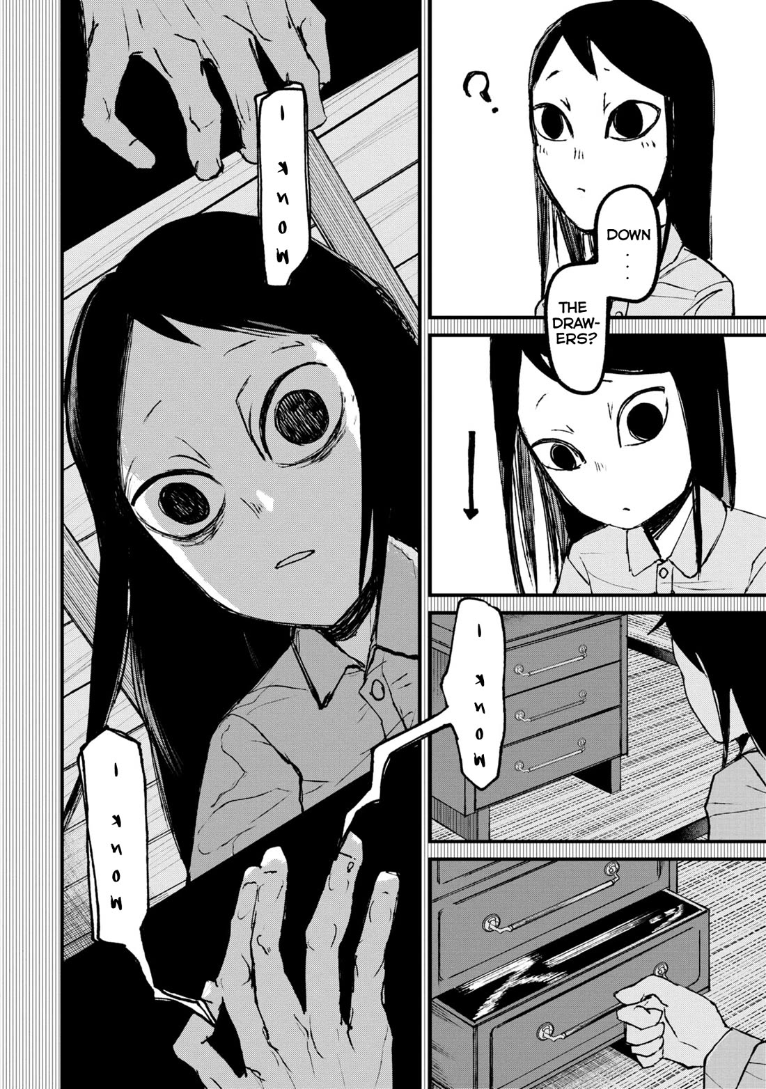 Nikubami Honegishimi Chapter 1 page 38 - Chapter 1: Purple of Crossing Mirrors