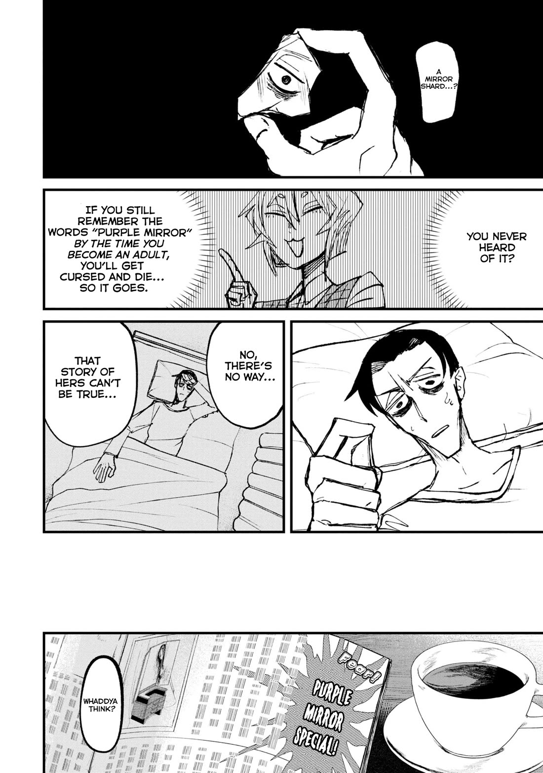 Nikubami Honegishimi Chapter 1 page 42 - Chapter 1: Purple of Crossing Mirrors